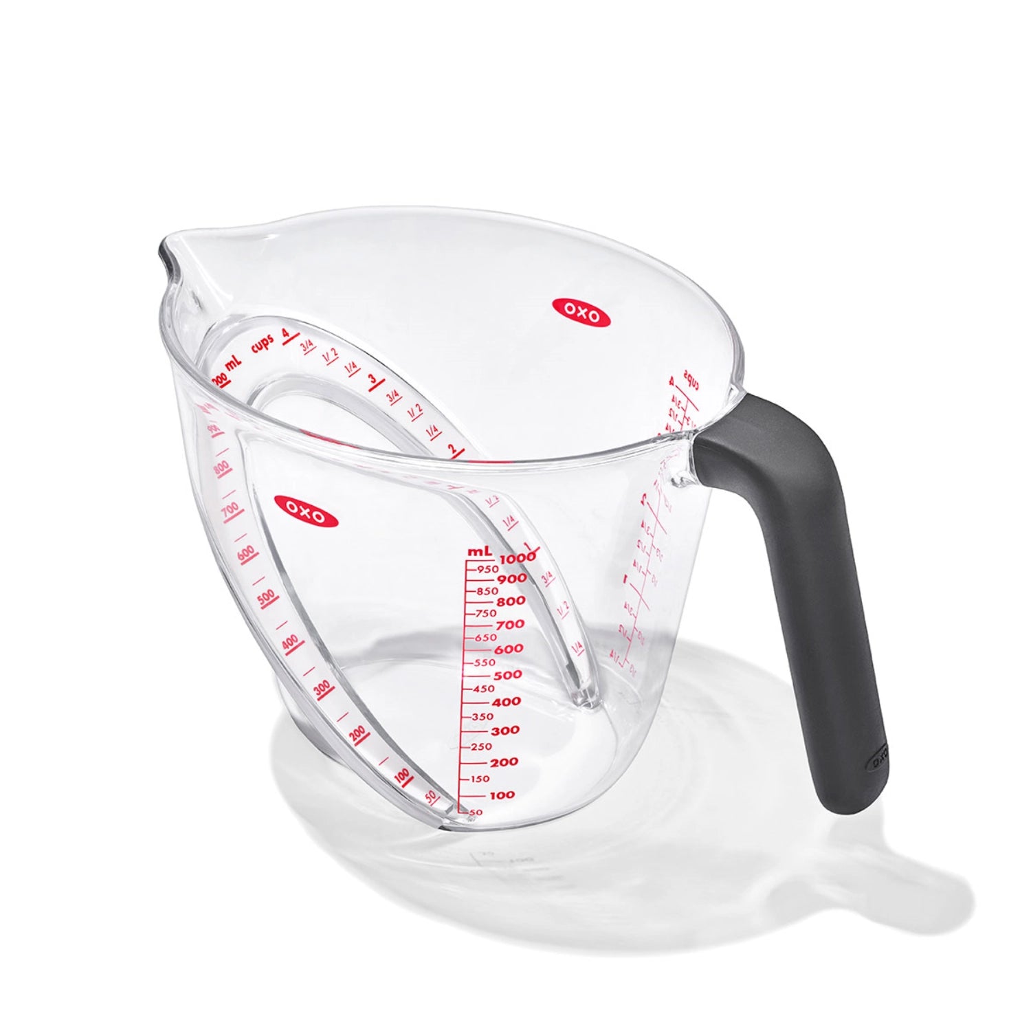 Abgewinkelter Messbecher 1L