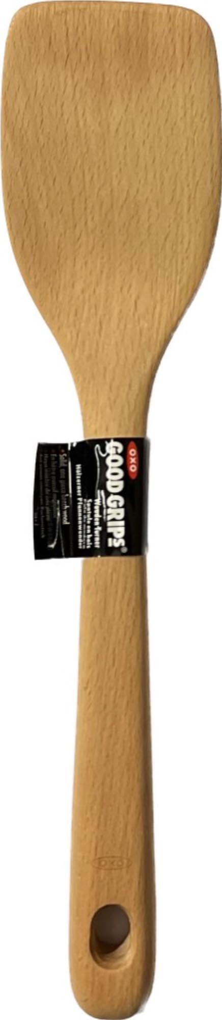 OXO Bratenwender aus Buche: Perfekt für präzises Wenden in der Küche.