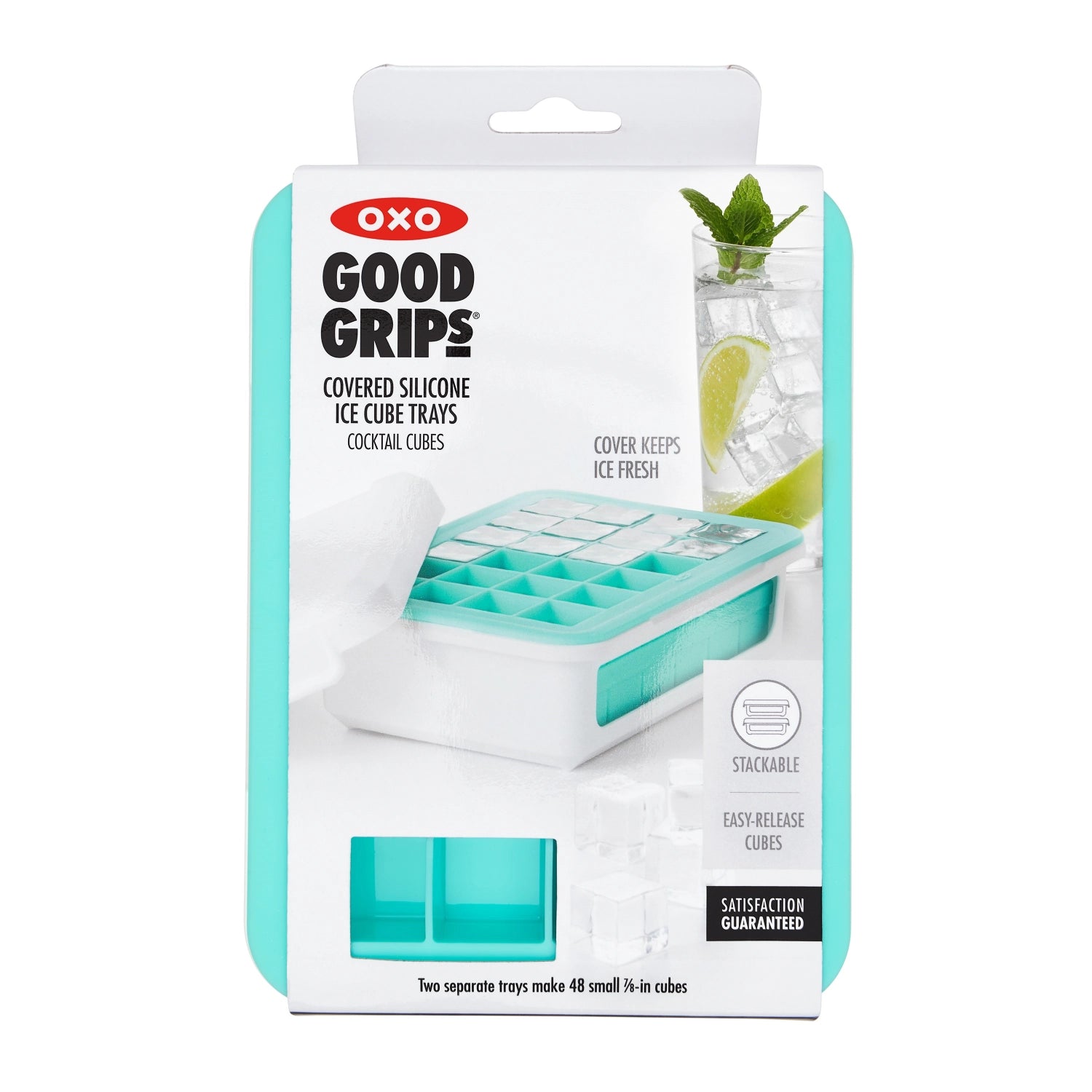 Good Grips ice cube tray with cover. - Cube small