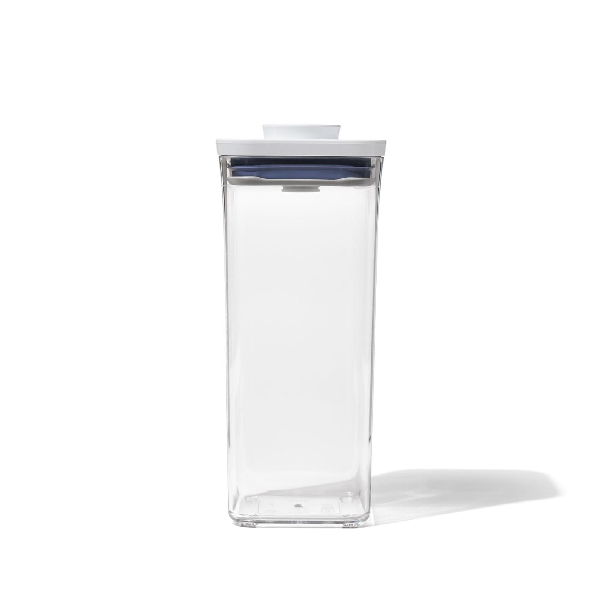 Kompakter, BPA-freier OXO POP 2.0 Behälter (1,6 l) mit luftdichtem Verschluss, ideal für Reis, Pasta & Snacks. Stapelbar & spülmaschinenfest.