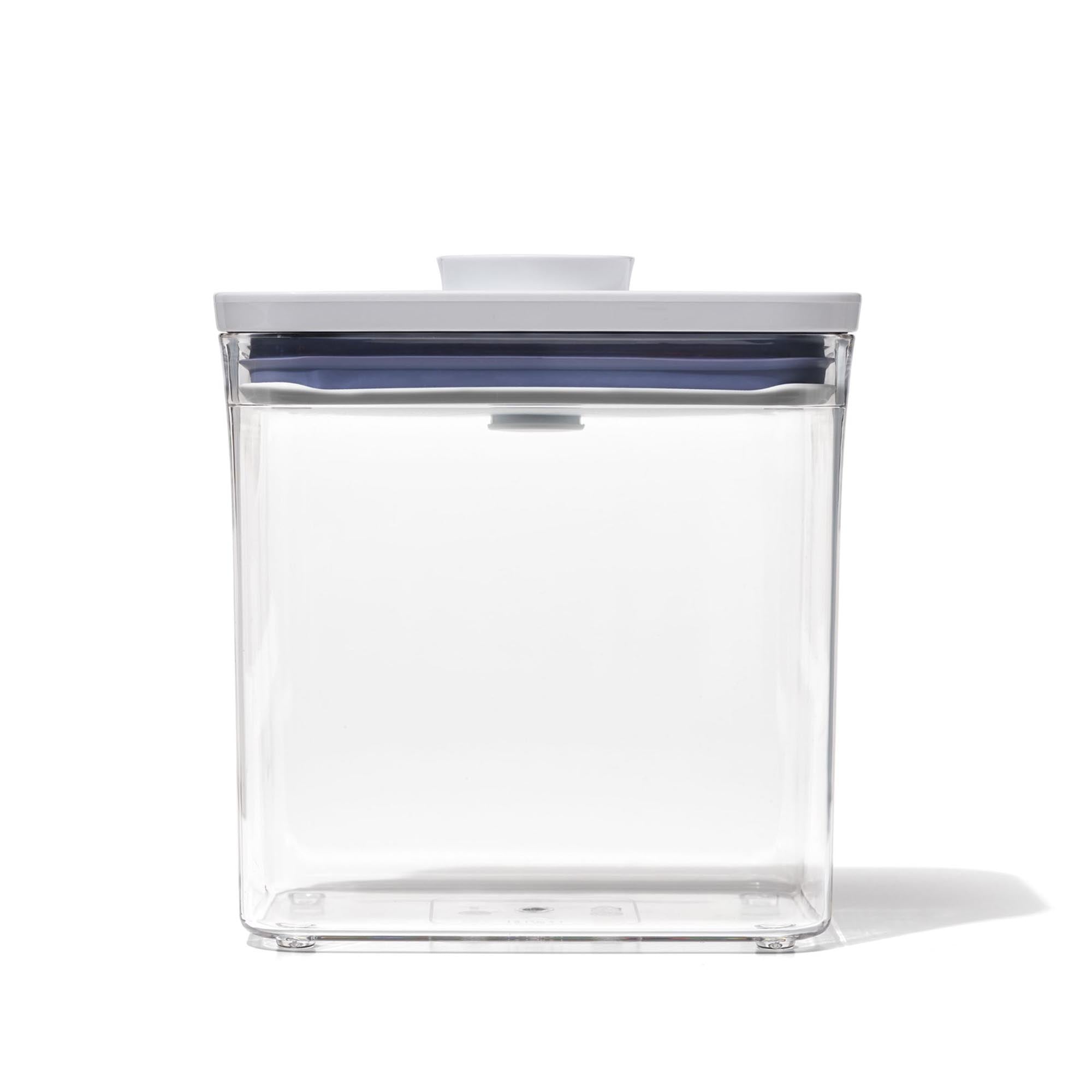 Der OXO POP 2.0 Behälter (16x10.5x16cm, 1.6l) bietet luftdichte Frische, BPA-frei, ideal für Reis, Pasta, Snacks. Elegantes Design.