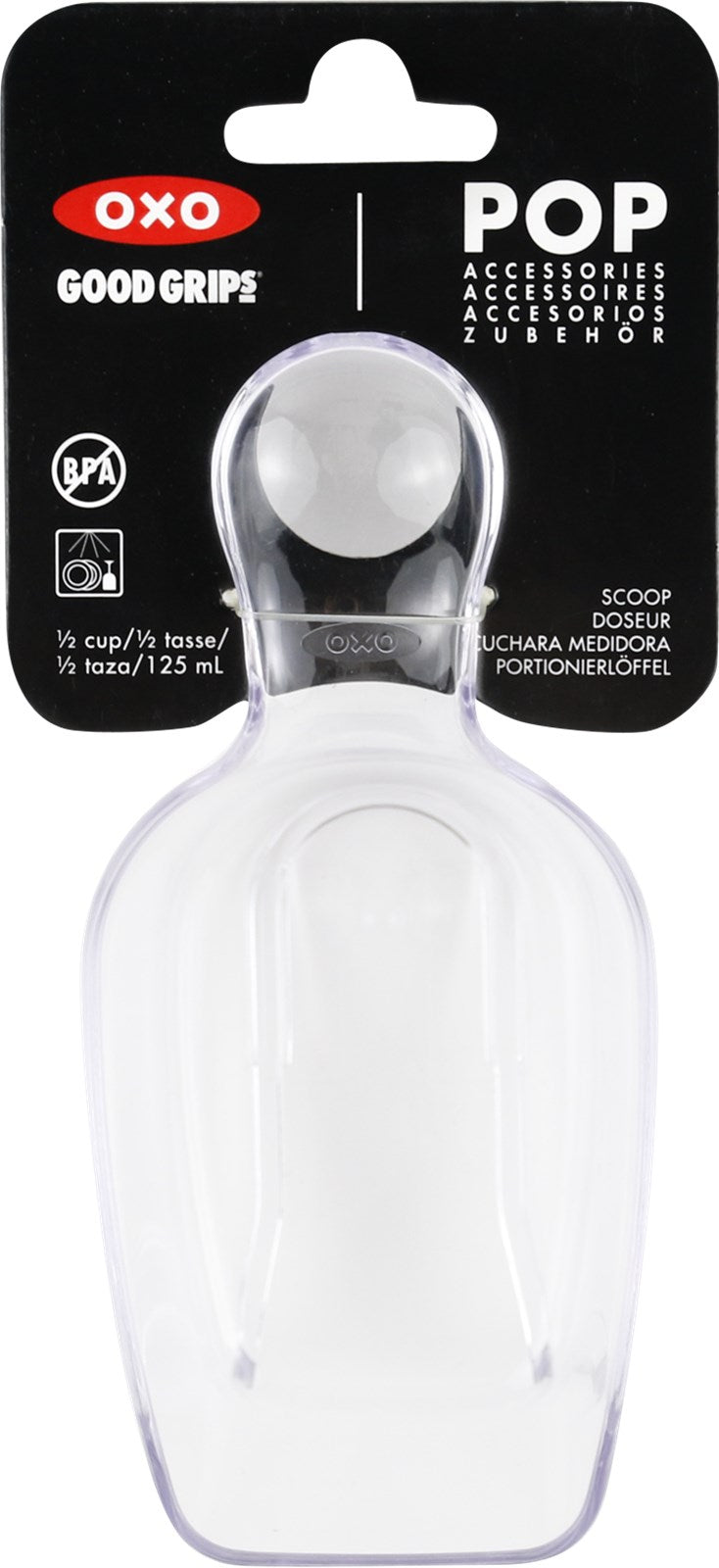 Ergonomischer OXO Portionier-Löffel: Ideal für Reis, Zucker & Haferflocken. Ästhetisch, spülmaschinenfest, perfekt für stilvolle Küchen.