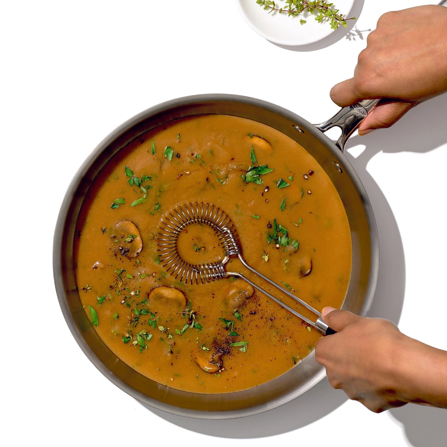 Good Grips sauce whisk