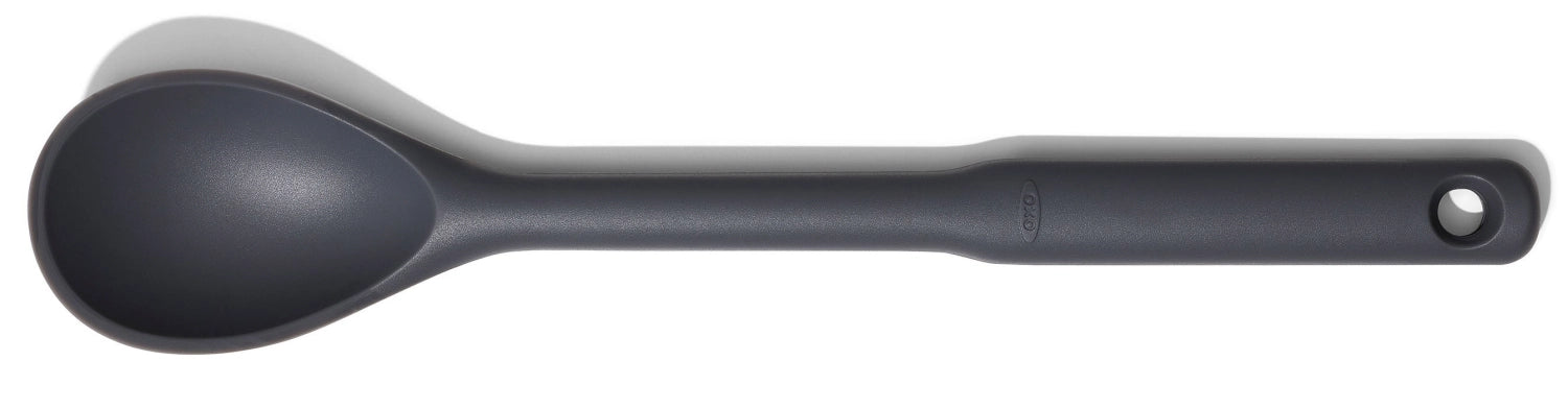 Entdecken Sie den OXO Löffel Silikon – hitzebeständig, pflegeleicht und ideal für antihaftbeschichtete Töpfe. Perfekter Küchenhelfer!