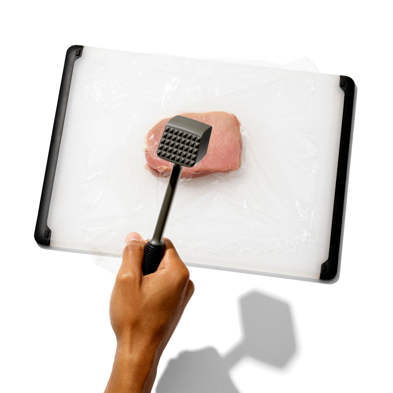 Good Grips meat hammer, plastic