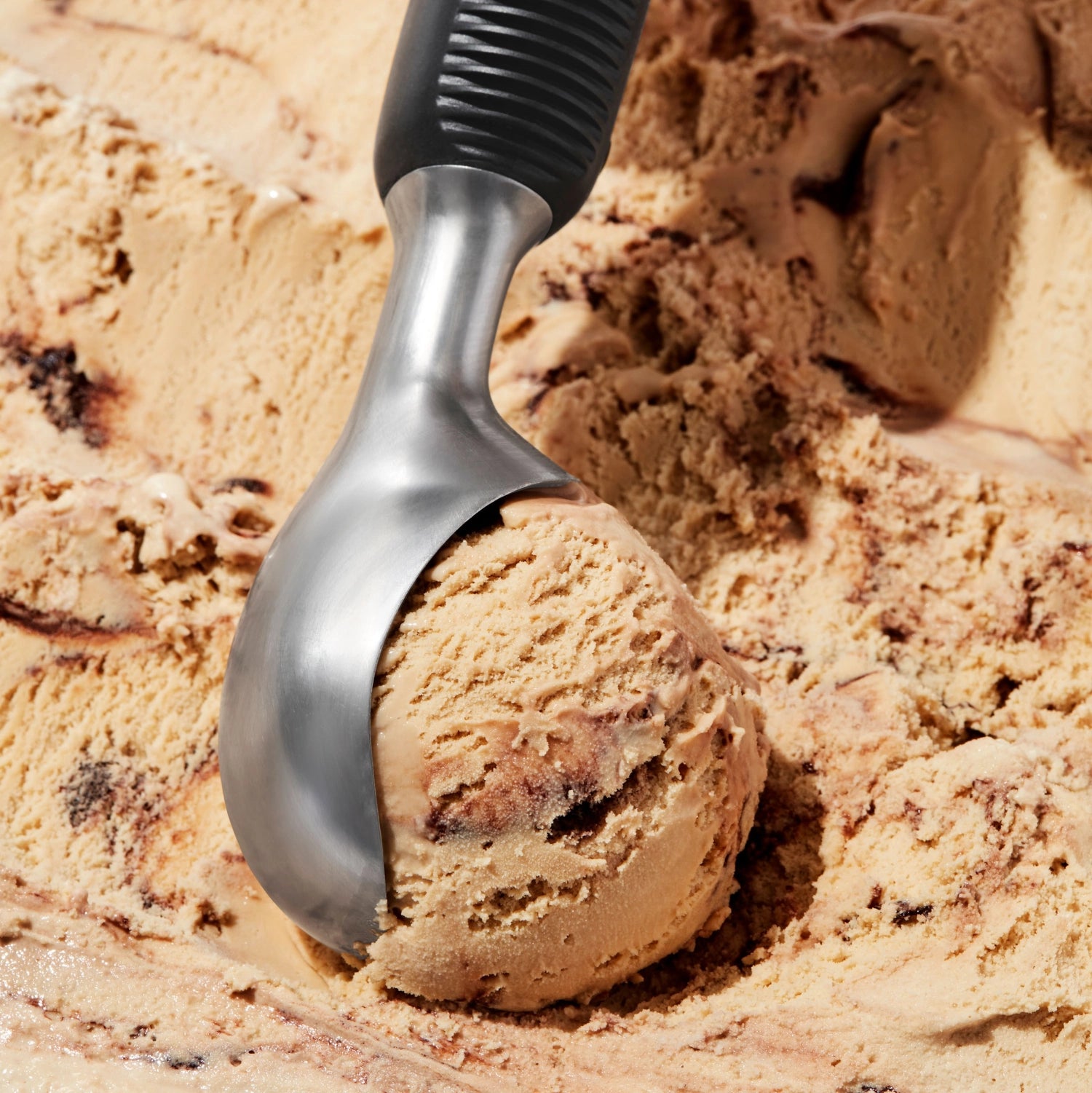 Good Grips Steel ice cream spoon