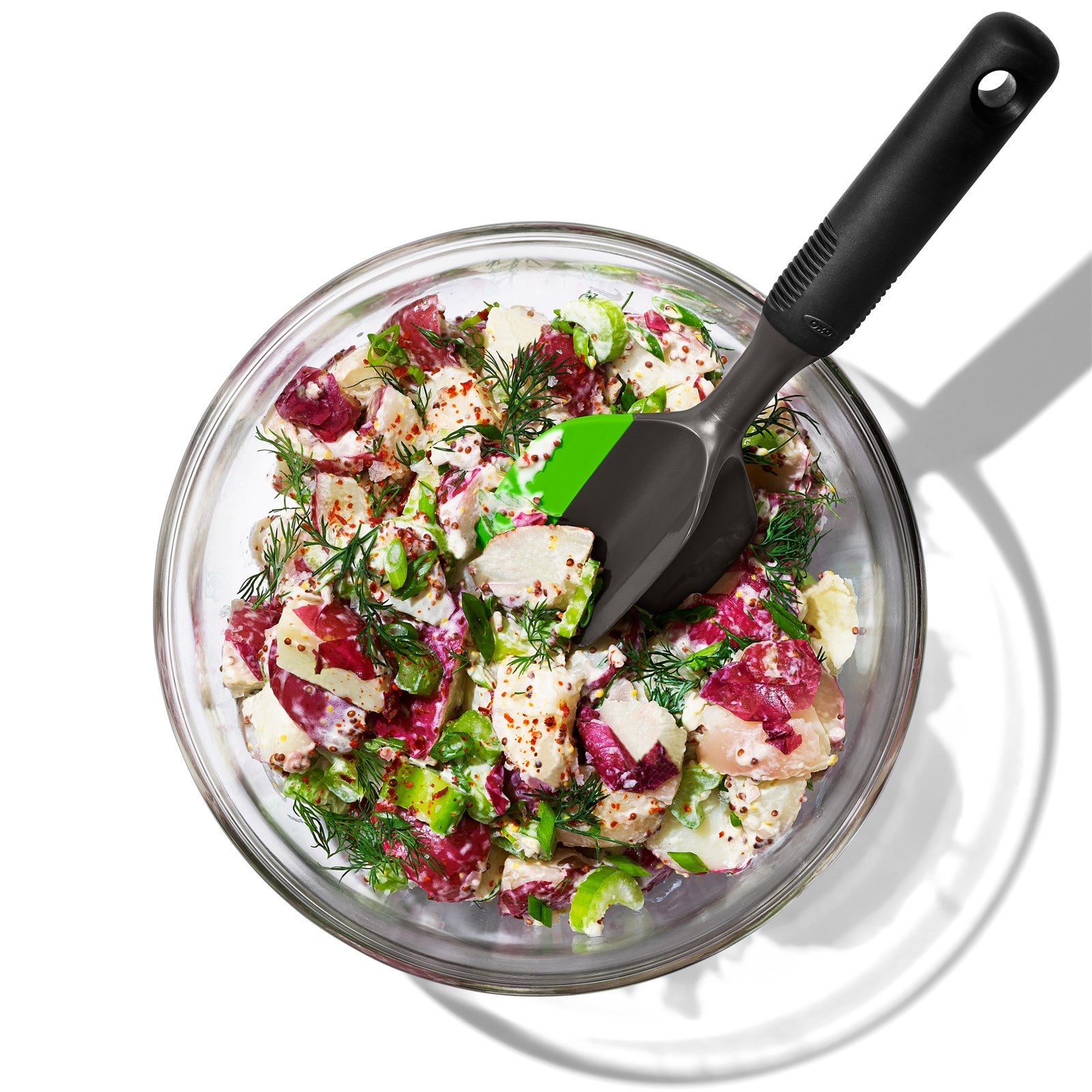 Der OXO Good Grips Avocado Stampfer Schaber vereinfacht das Zerteilen und Schaben von Avocados. Ergonomisch, robust und leicht zu reinigen!