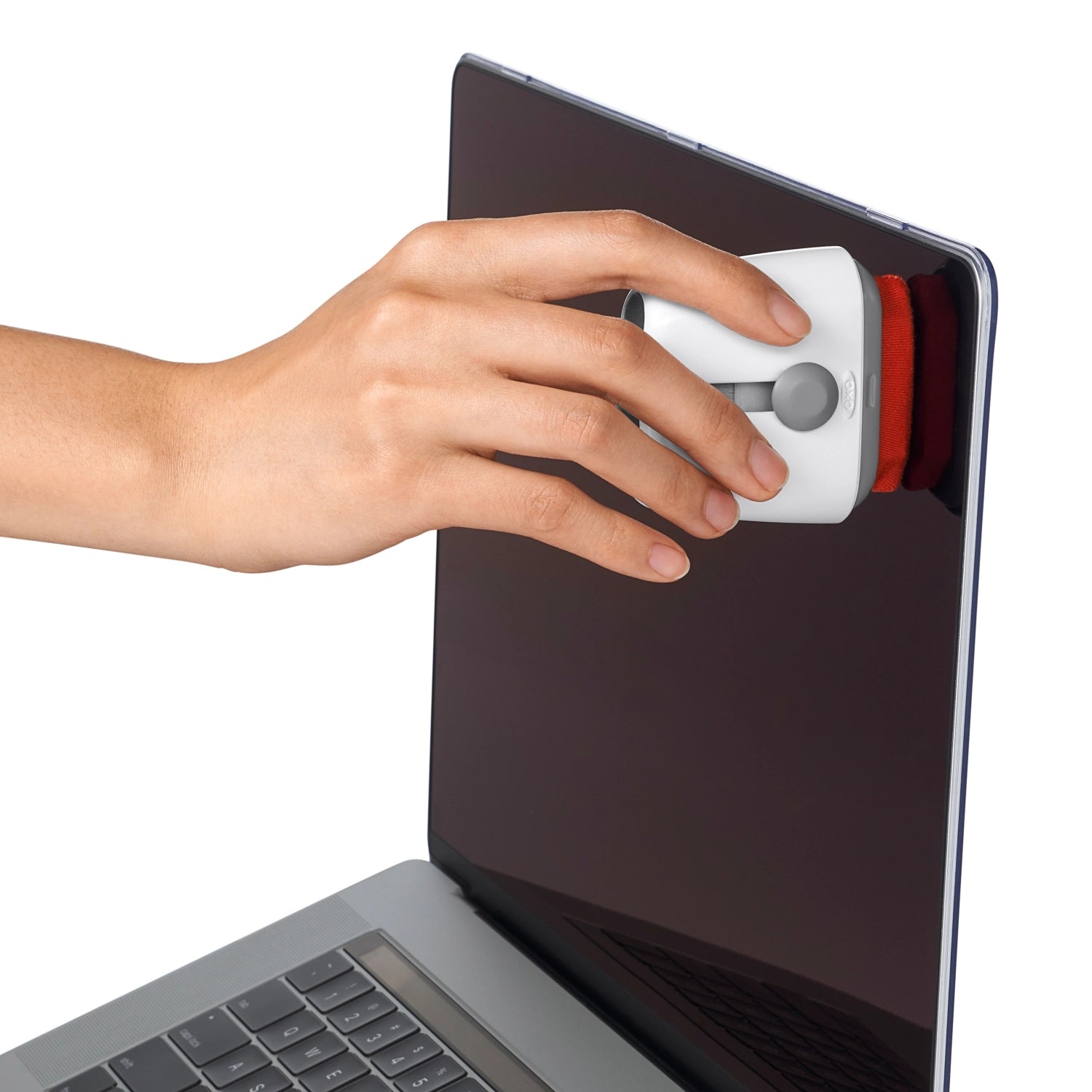 Der OXO Good Grips Laptop-Reiniger ist ein vielseitiges Werkzeug, ideal zum sanften Reinigen von Laptops und empfindlichen Geräten.