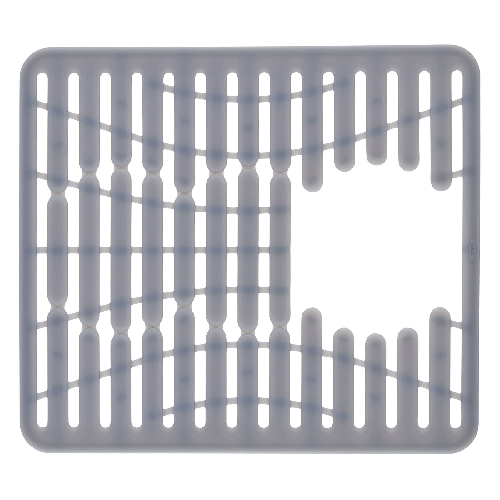 OXO Silikonmatte, grau, 32x28 cm: Perfekter Schutz für Ihr Spülbecken.