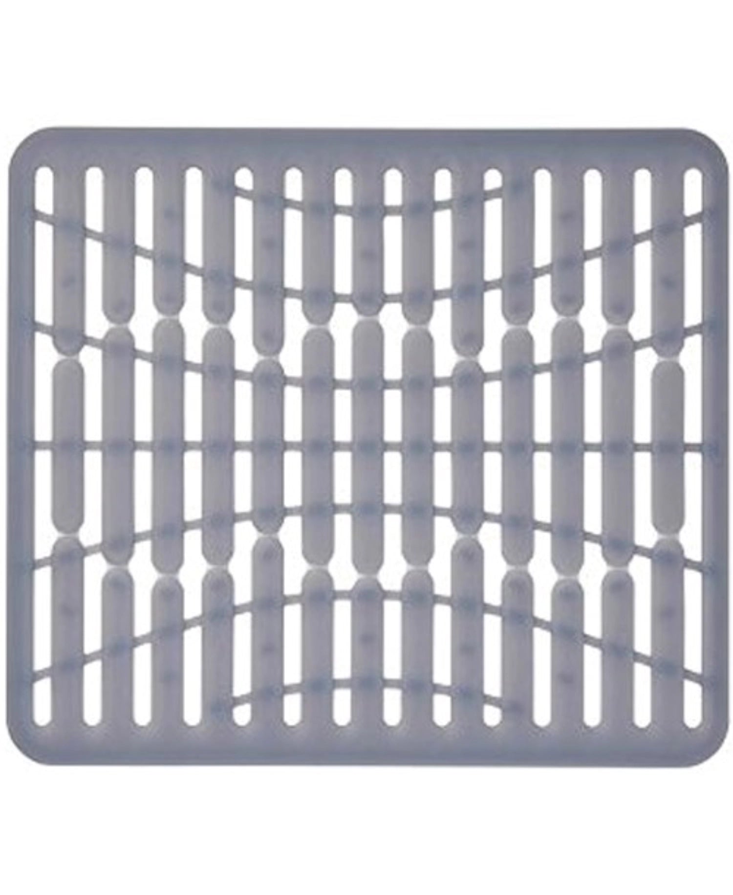 Silicone sink mat, gray, small, 32x28 cm
