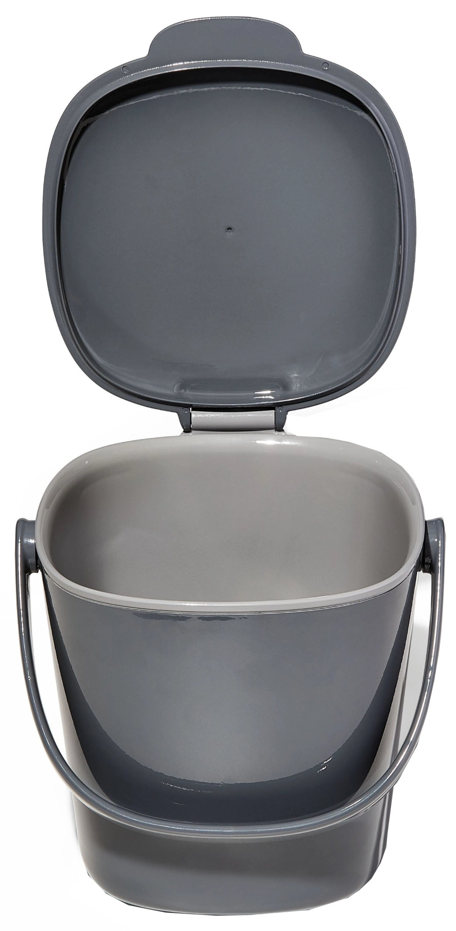 Kompostbehälter schwarz, 2.83L - KAQTU Design
