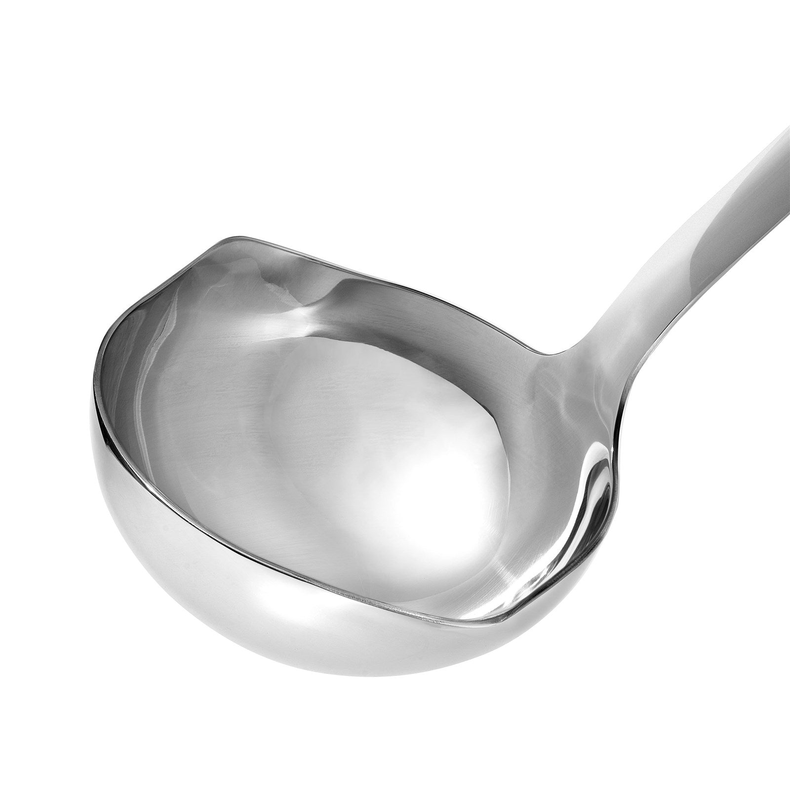 Die OXO GG STL Kelle (33 cm) ist ideal zum Servieren von Suppen und Saucen. Hergestellt aus robustem Edelstahl und Polypropylen, spülmaschinenfest und ergonomisch.