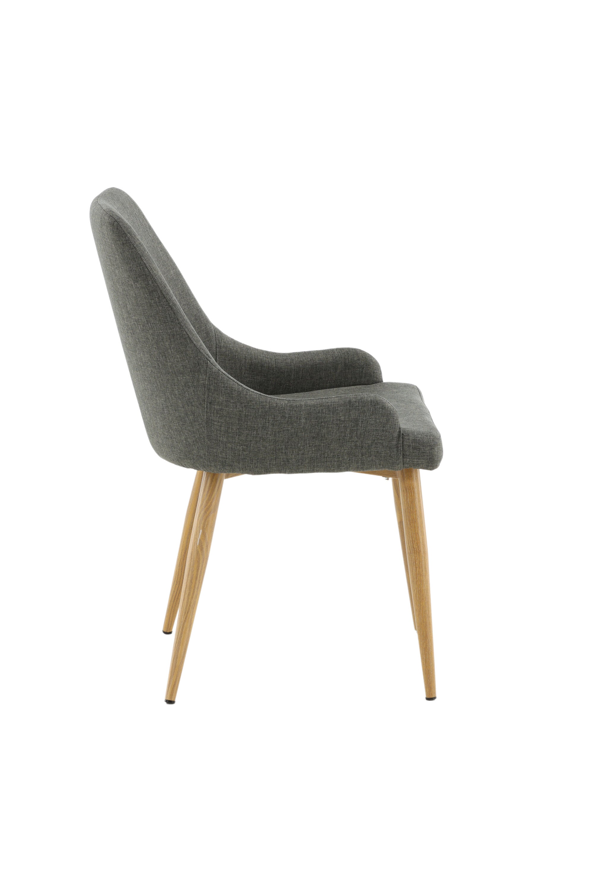Plaza Stuhl in Dunkelgrau präsentiert im Onlineshop von KAQTU Design AG. Stuhl ist von Venture Home
