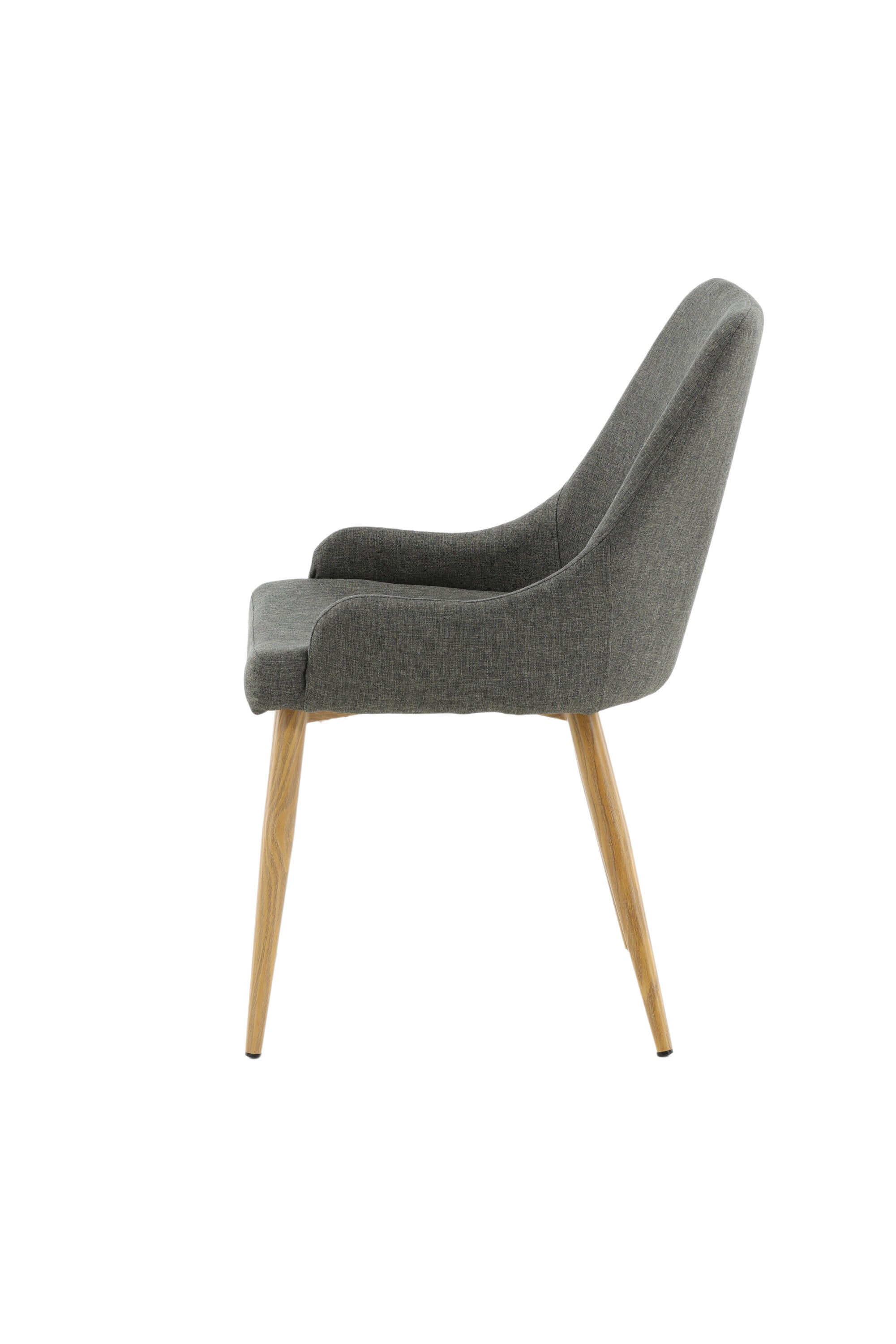 Plaza Stuhl in Dunkelgrau präsentiert im Onlineshop von KAQTU Design AG. Stuhl ist von Venture Home