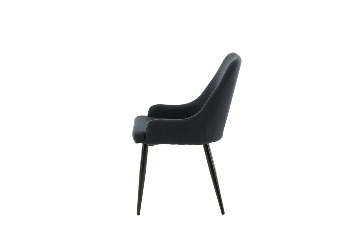Plaza Stuhl in Schwarz präsentiert im Onlineshop von KAQTU Design AG. Stuhl ist von Venture Home