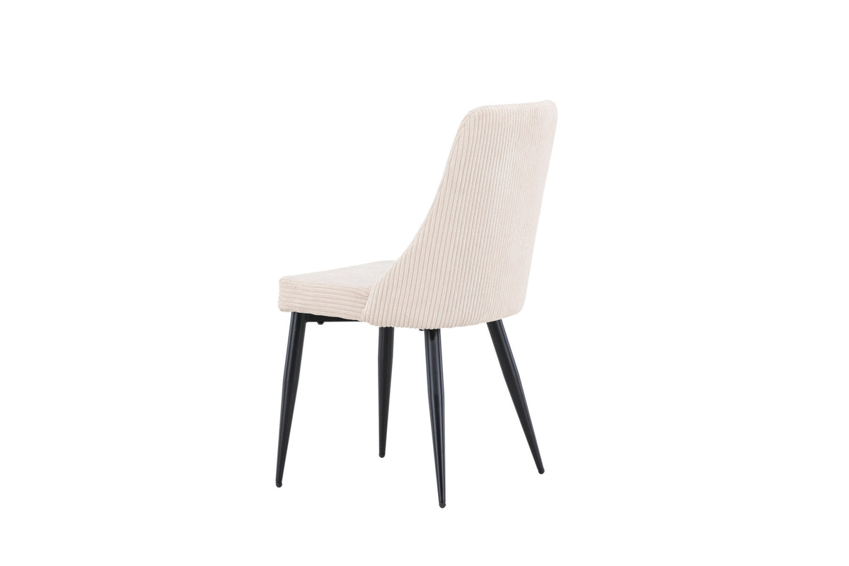Leone Esszimmerstuhl in Beige präsentiert im Onlineshop von KAQTU Design AG. Stuhl ist von Venture Home