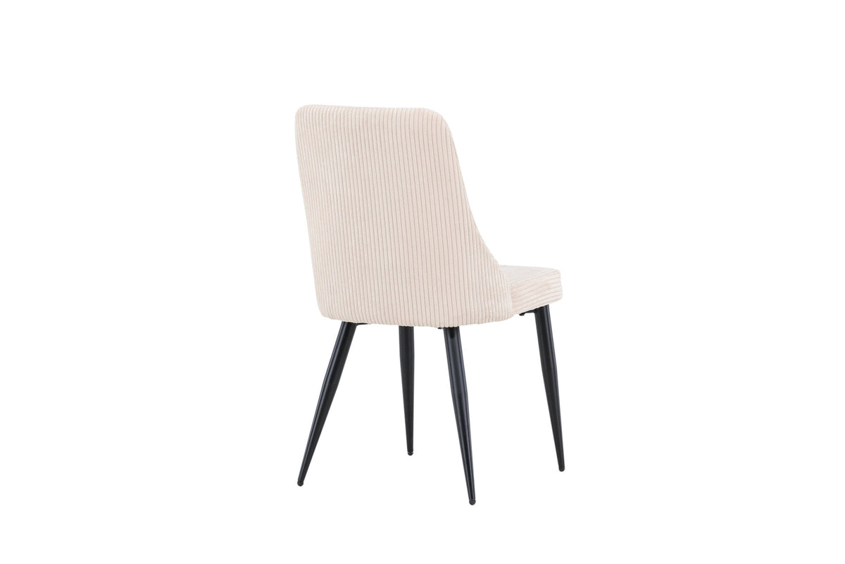 Leone Esszimmerstuhl in Beige präsentiert im Onlineshop von KAQTU Design AG. Stuhl ist von Venture Home