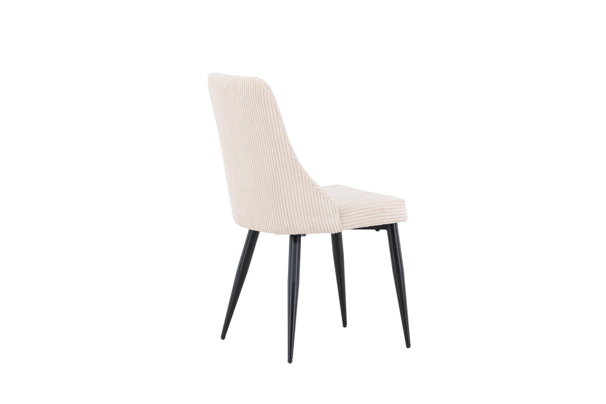 Leone Esszimmerstuhl in Beige präsentiert im Onlineshop von KAQTU Design AG. Stuhl ist von Venture Home