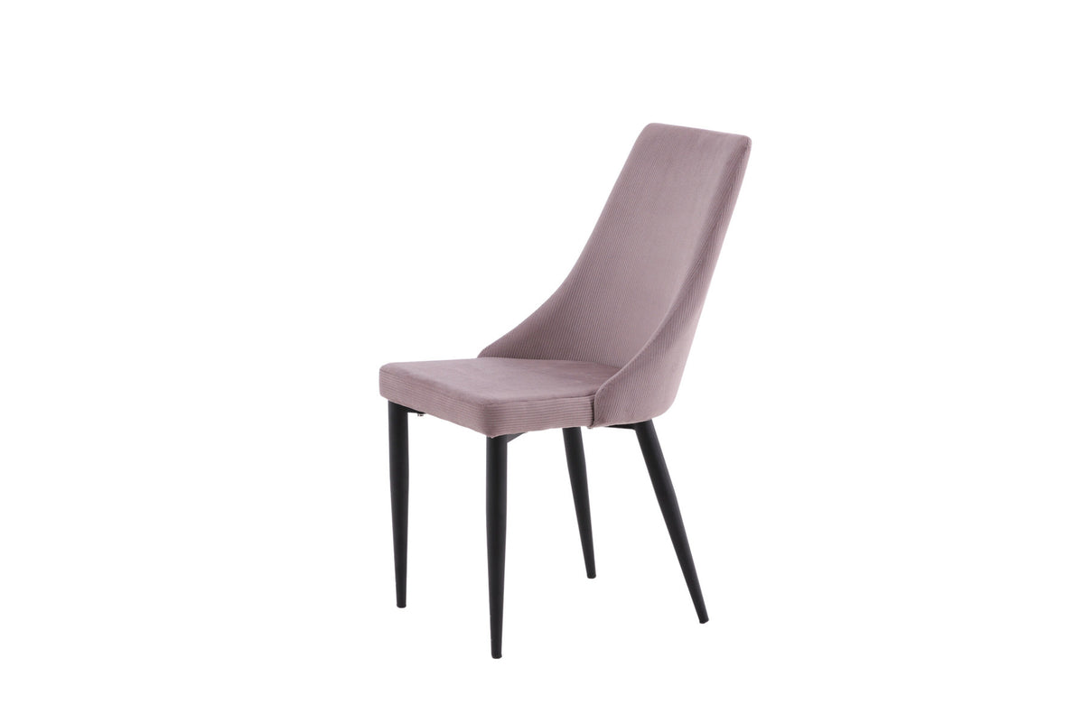 Leone Stuhl in Altrosa präsentiert im Onlineshop von KAQTU Design AG. Stuhl ist von Venture Home