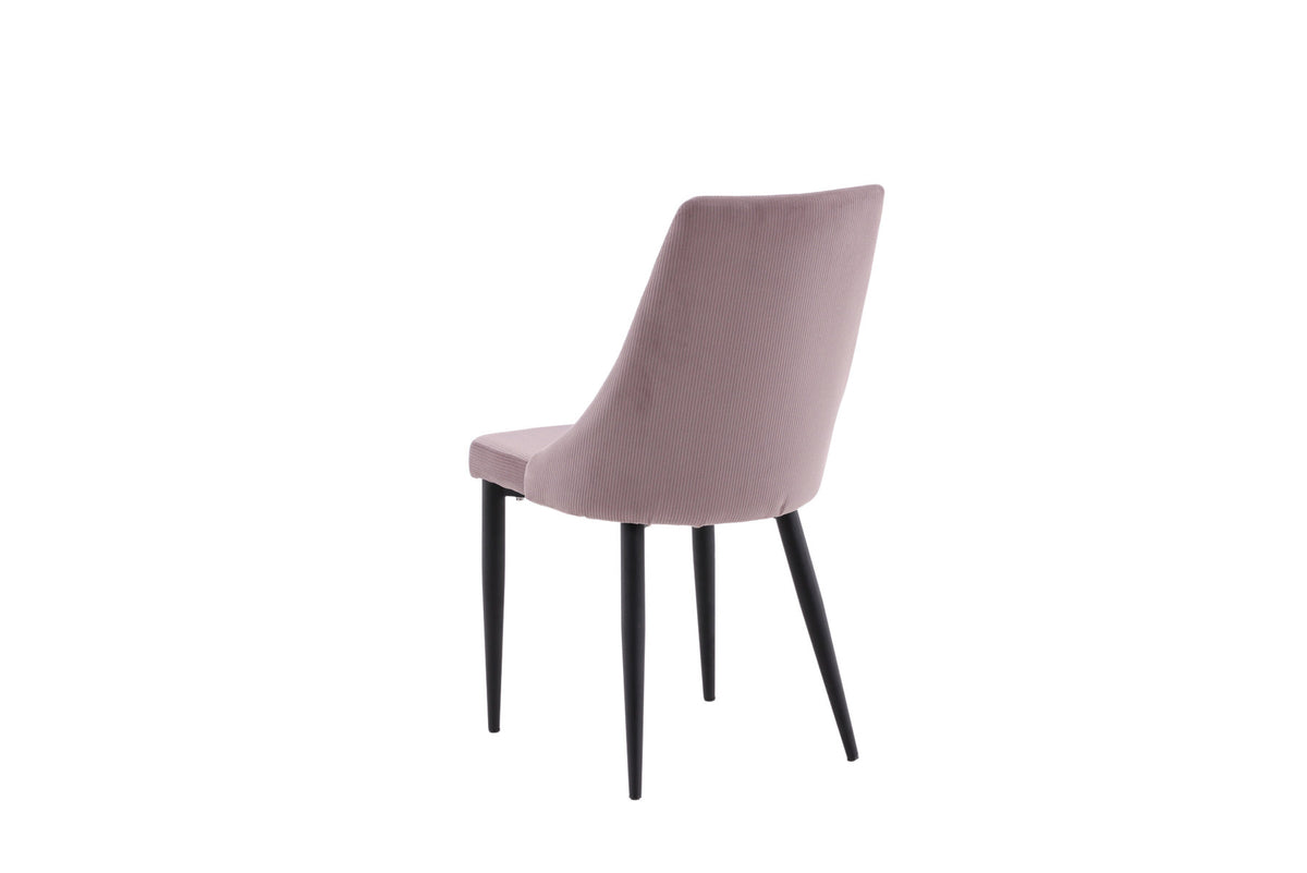 Leone Stuhl in Altrosa präsentiert im Onlineshop von KAQTU Design AG. Stuhl ist von Venture Home