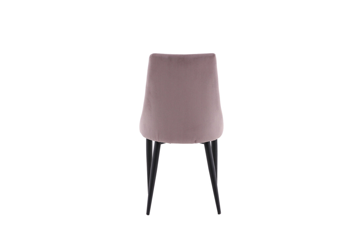 Leone Stuhl in Altrosa präsentiert im Onlineshop von KAQTU Design AG. Stuhl ist von Venture Home