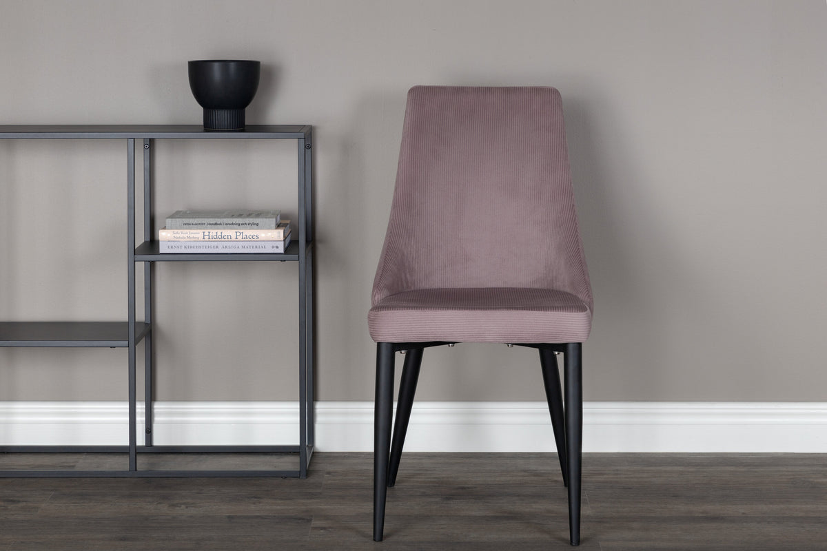 Leone Stuhl in Altrosa präsentiert im Onlineshop von KAQTU Design AG. Stuhl ist von Venture Home