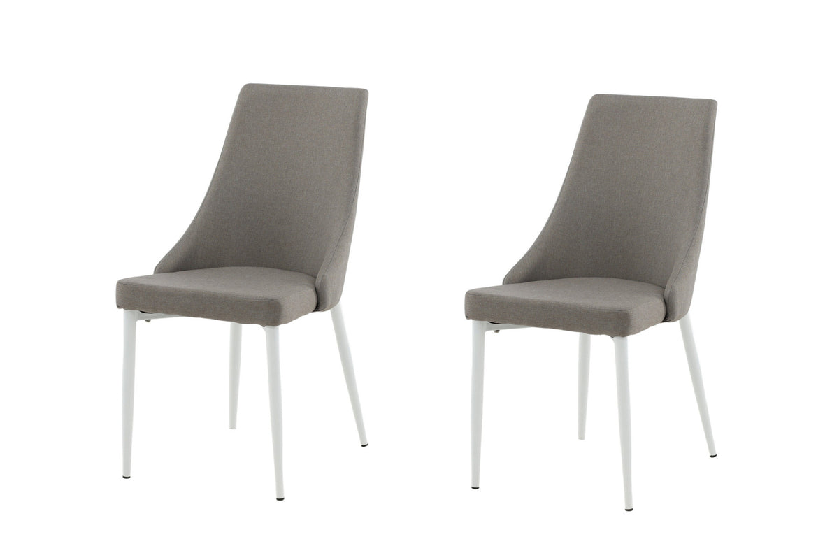Leone Stuhl in Grau präsentiert im Onlineshop von KAQTU Design AG. Stuhl ist von Venture Home