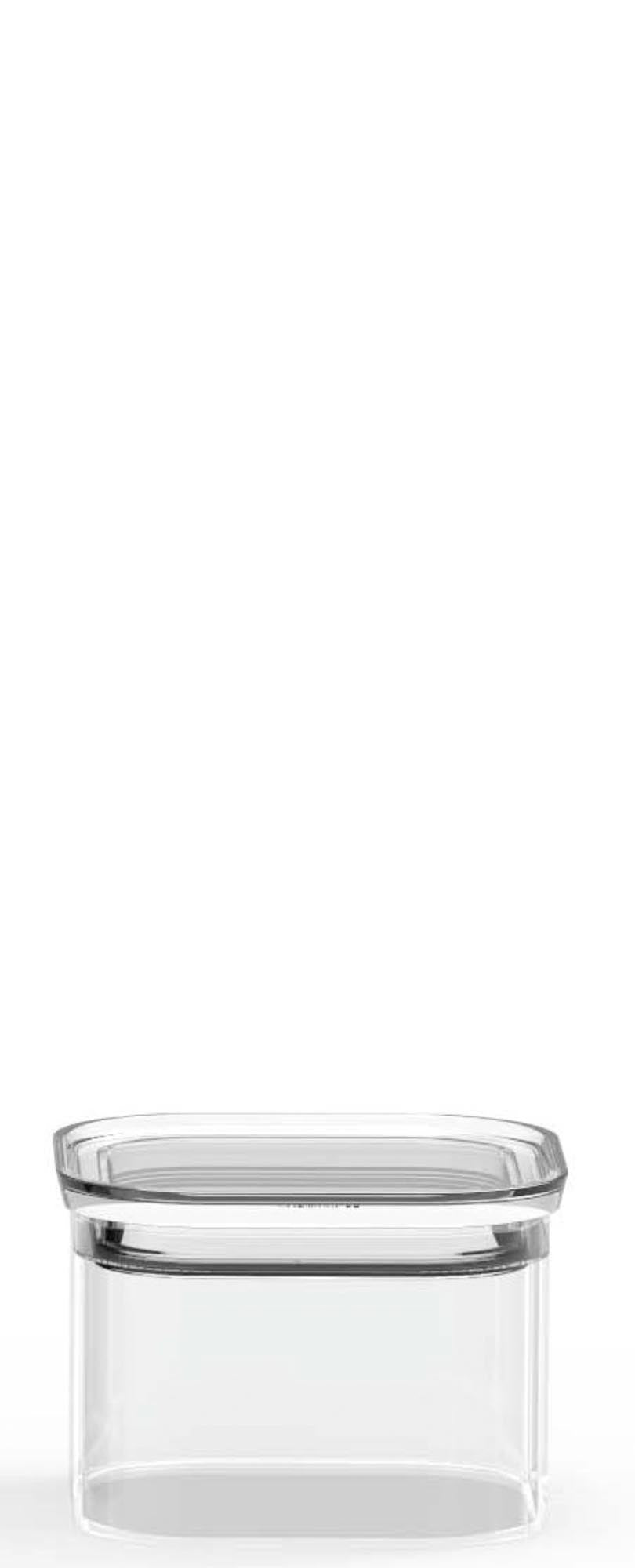 Stilvolles Pebbly Vorratsglas 0.5l mit luftdichtem Glasdeckel, ideal für Gewürze & Snacks. Zeitloses Design, spülmaschinenfest.