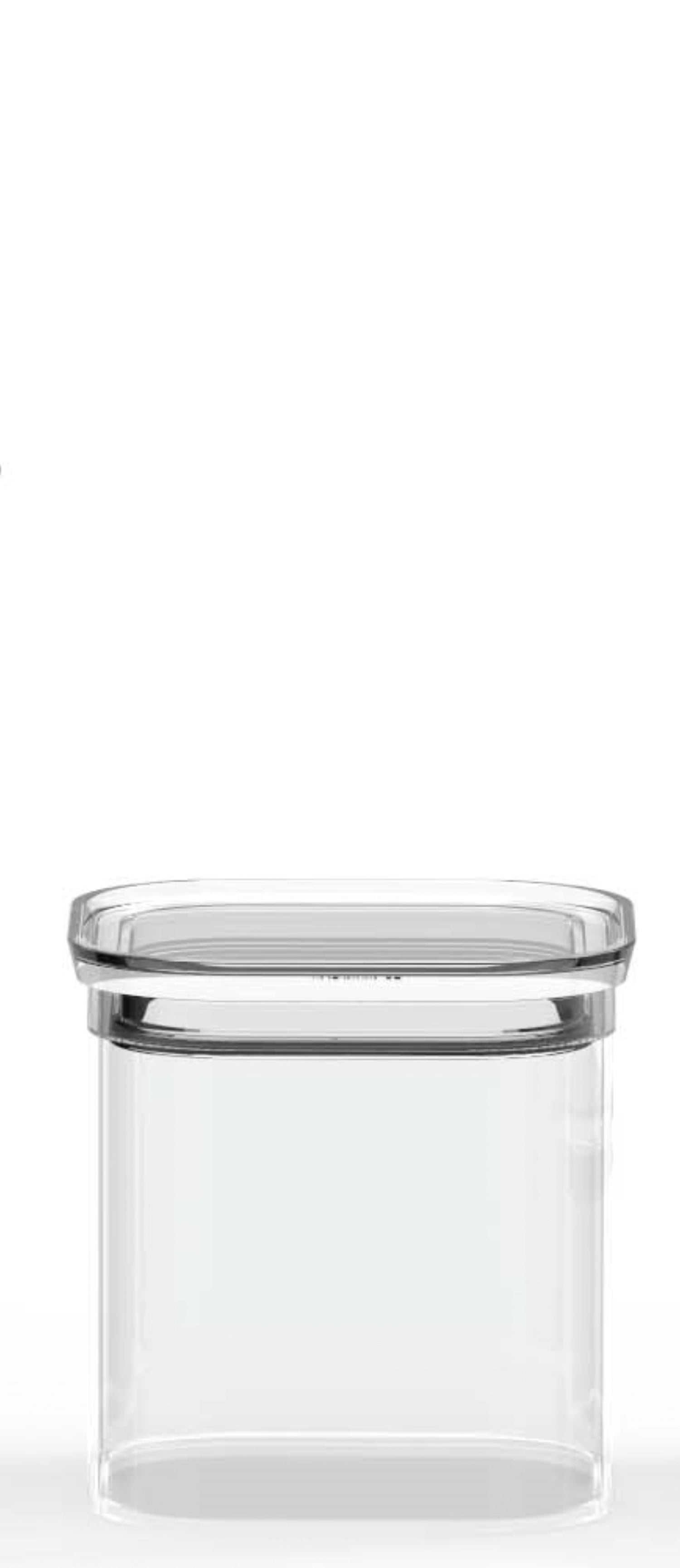 Pebbly Barattolo per alimenti con coperchio in vetro 0,8l 11x11x11cm