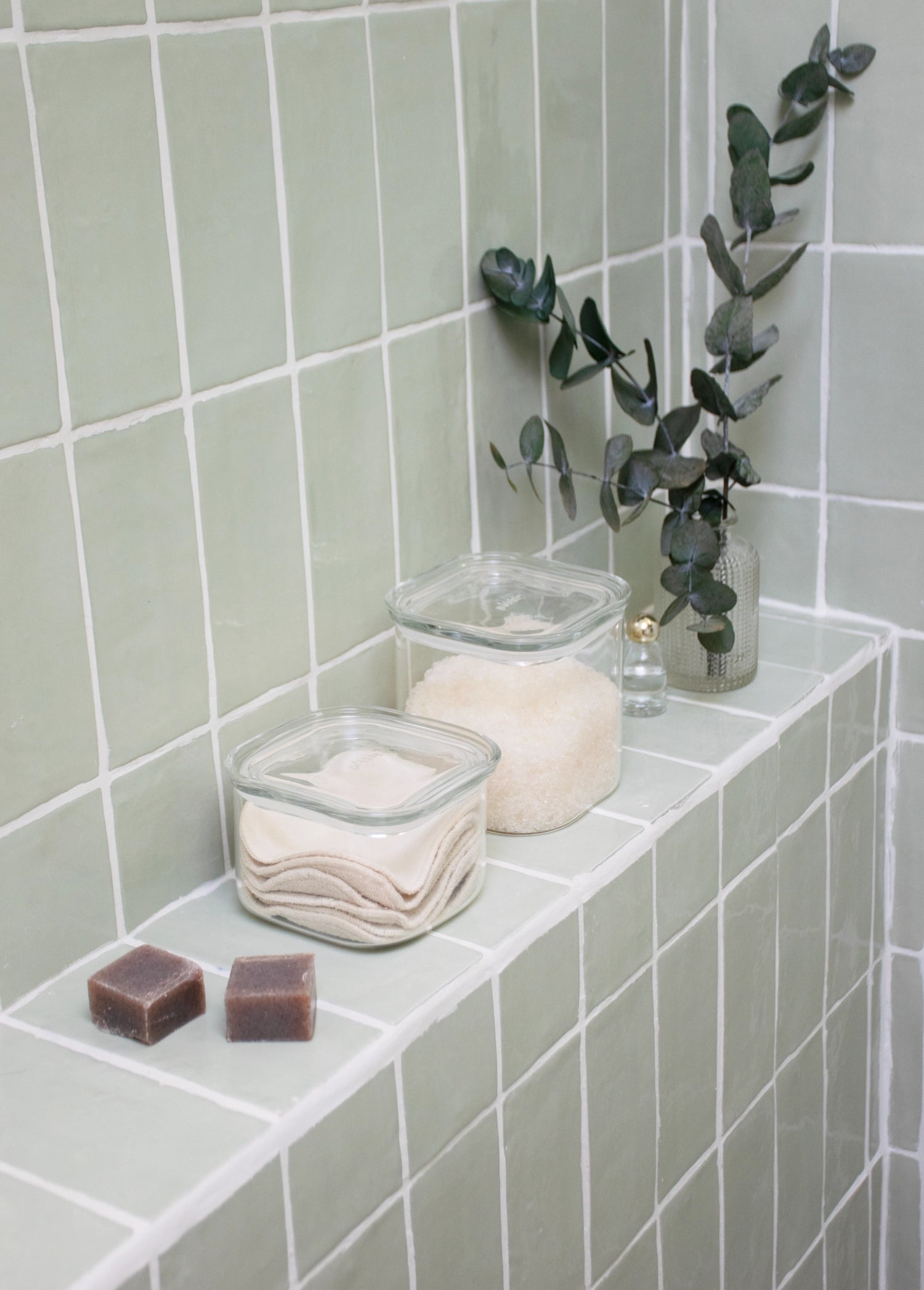 Pebbly Barattolo per alimenti con coperchio in vetro 0,8l 11x11x11cm