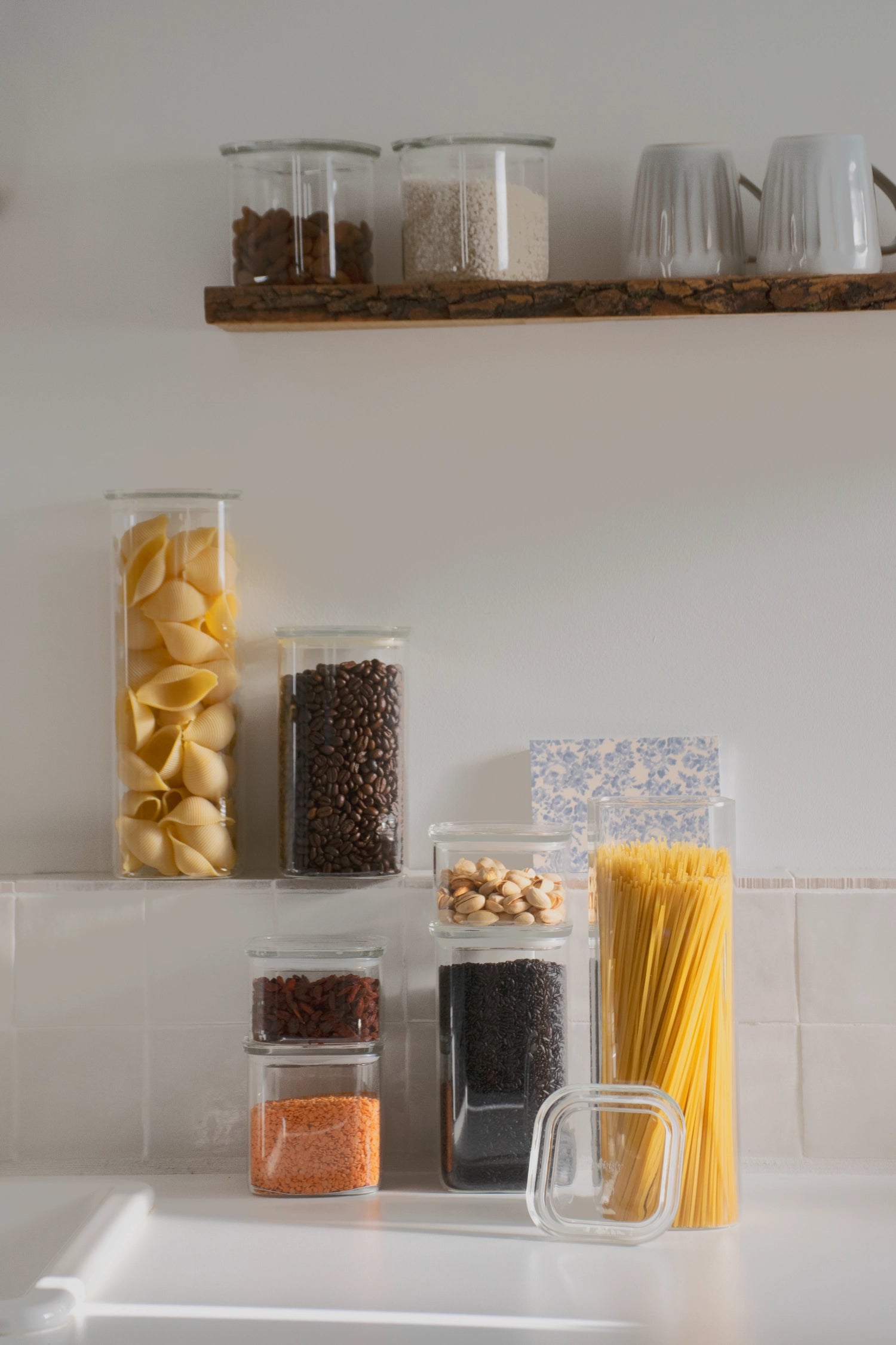 Pebbly Barattolo per alimenti con coperchio in vetro 0,8l 11x11x11cm