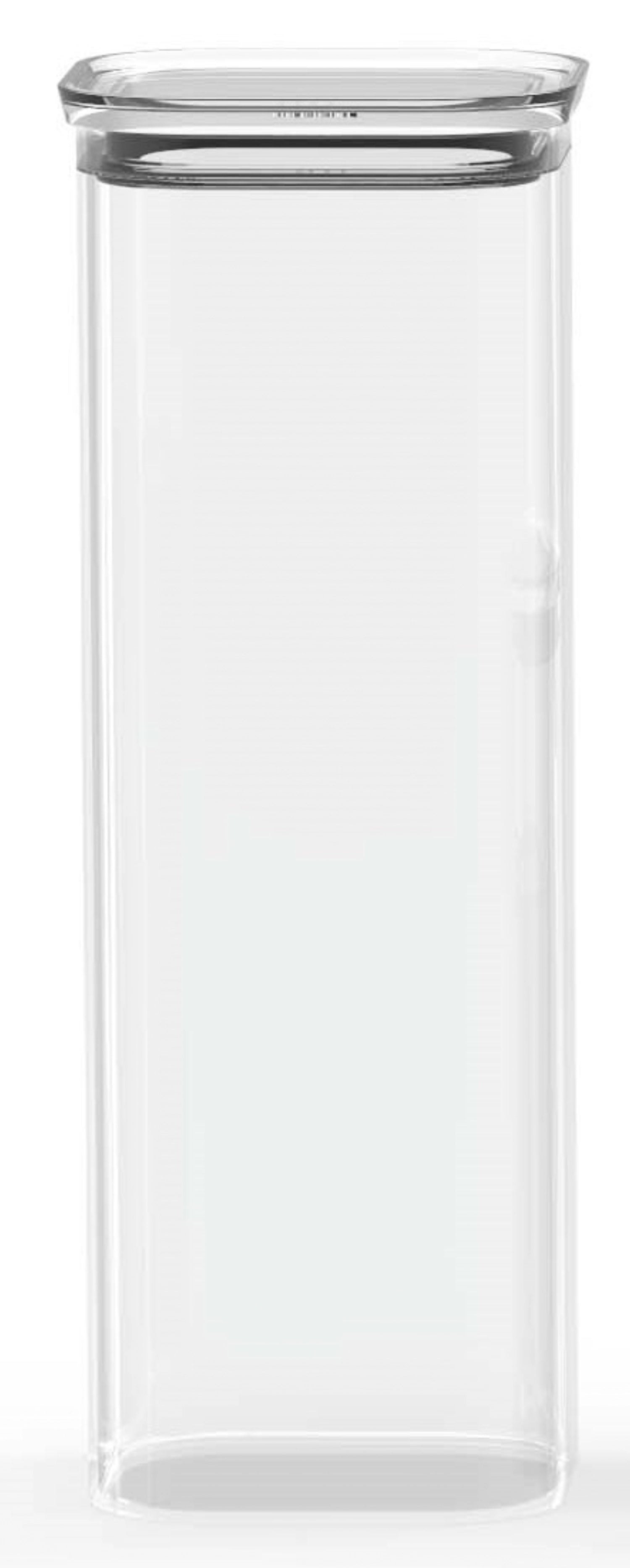 Pebbly Vorratsglas mit Glasdeckel 2.2l 11x11x30m