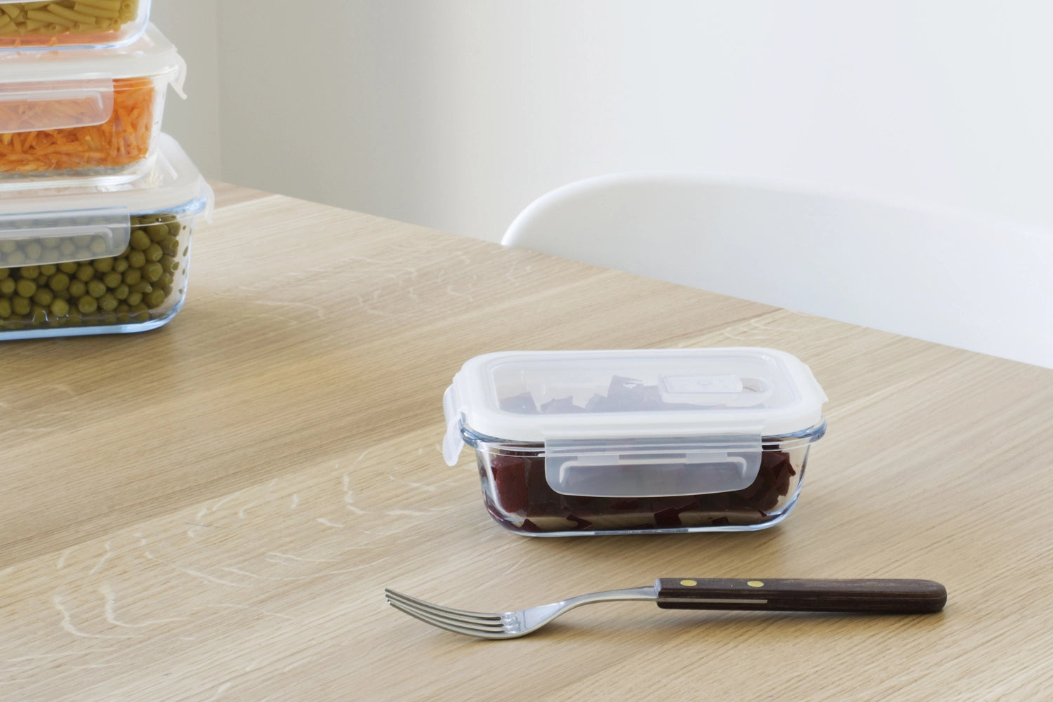 Sichern Sie die Frische Ihrer Lebensmittel mit der Pebbly Glas Vorratsdose (40cl) – robust, elegant und mit praktischem Ventilsystem für optimale Lagerung.