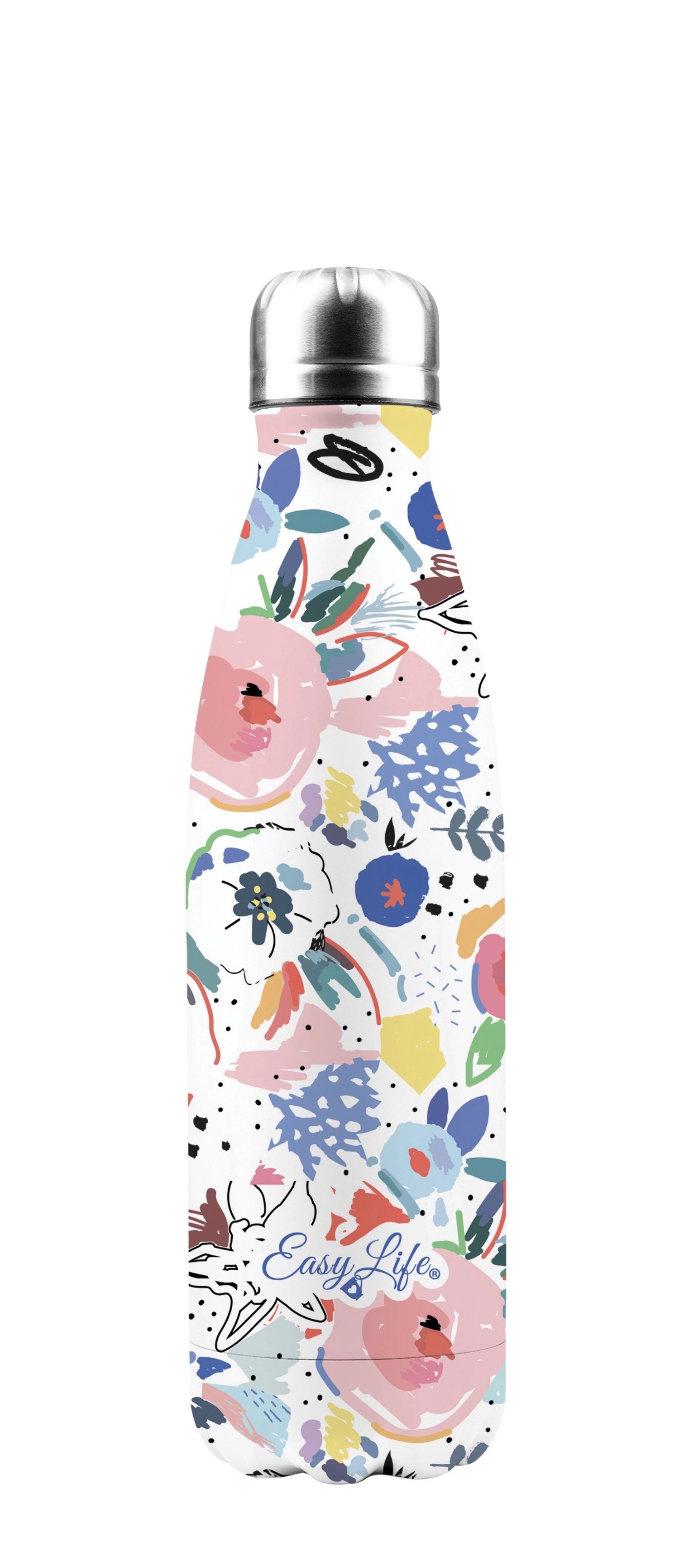 Isolierflaschen doppelw. 500ml, Flowers Garden in Mehrfarbig präsentiert im Onlineshop von KAQTU Design AG. Trinkflaschen ist von Easy Life