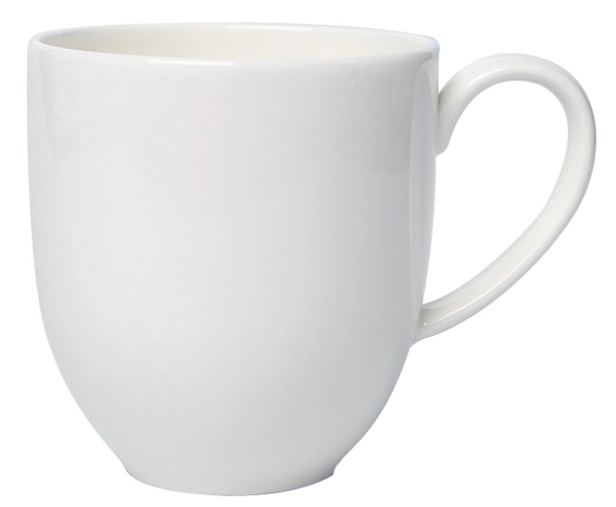 Verona BC Mug 0.4lt in Weiss präsentiert im Onlineshop von KAQTU Design AG. Tasse ist von Royal Porcelain