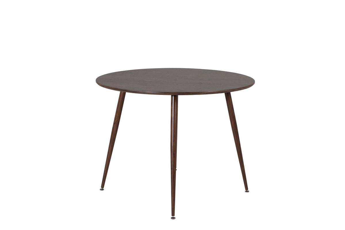 Plaza Tisch in Nussbaum / Schwarz präsentiert im Onlineshop von KAQTU Design AG. Esstisch ist von Venture Home