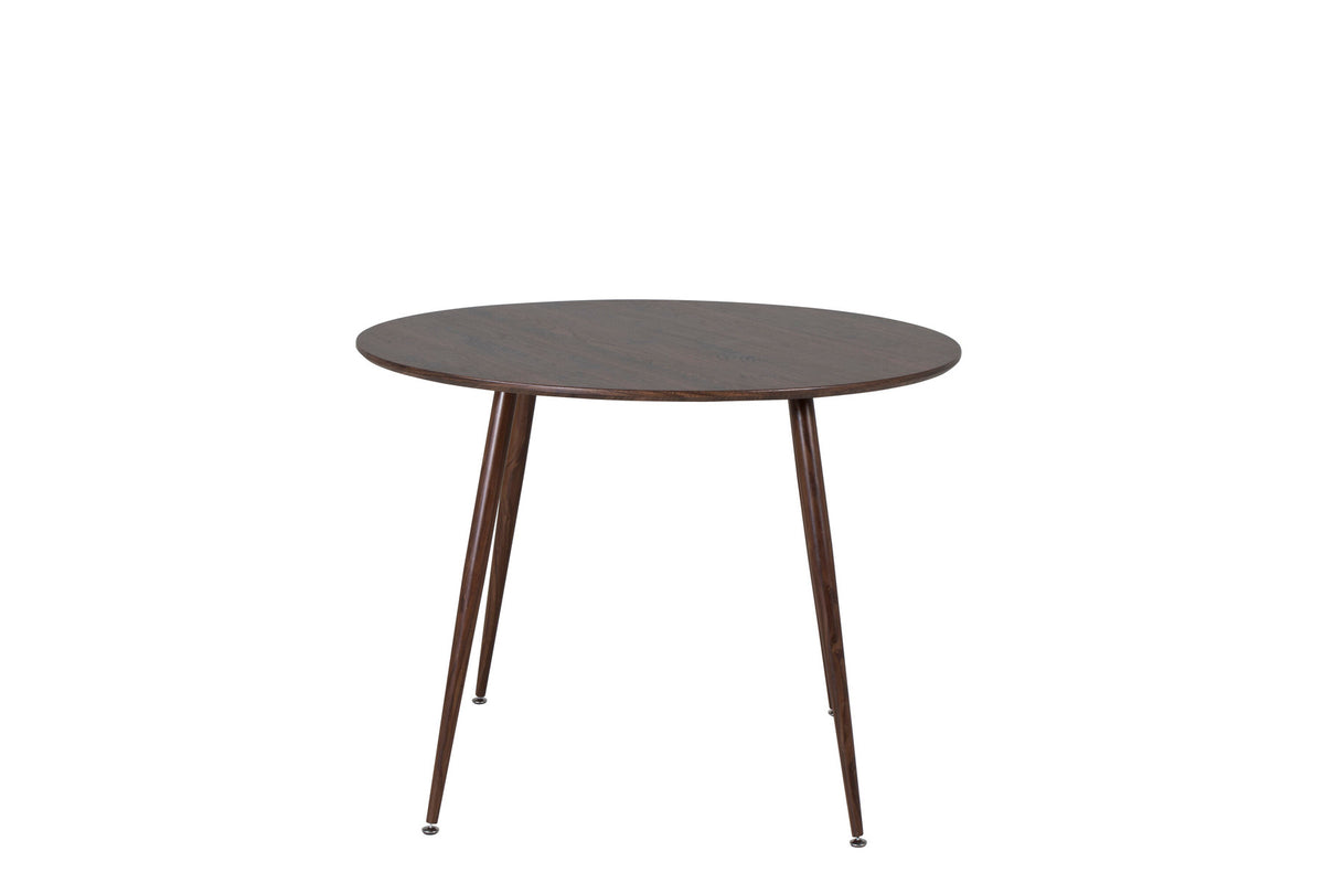 Plaza Tisch in Nussbaum / Schwarz präsentiert im Onlineshop von KAQTU Design AG. Esstisch ist von Venture Home