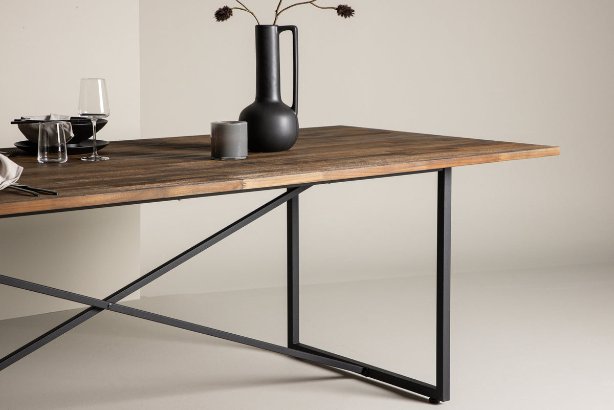 Padang Tisch in Natur präsentiert im Onlineshop von KAQTU Design AG. Esstisch ist von Venture Home