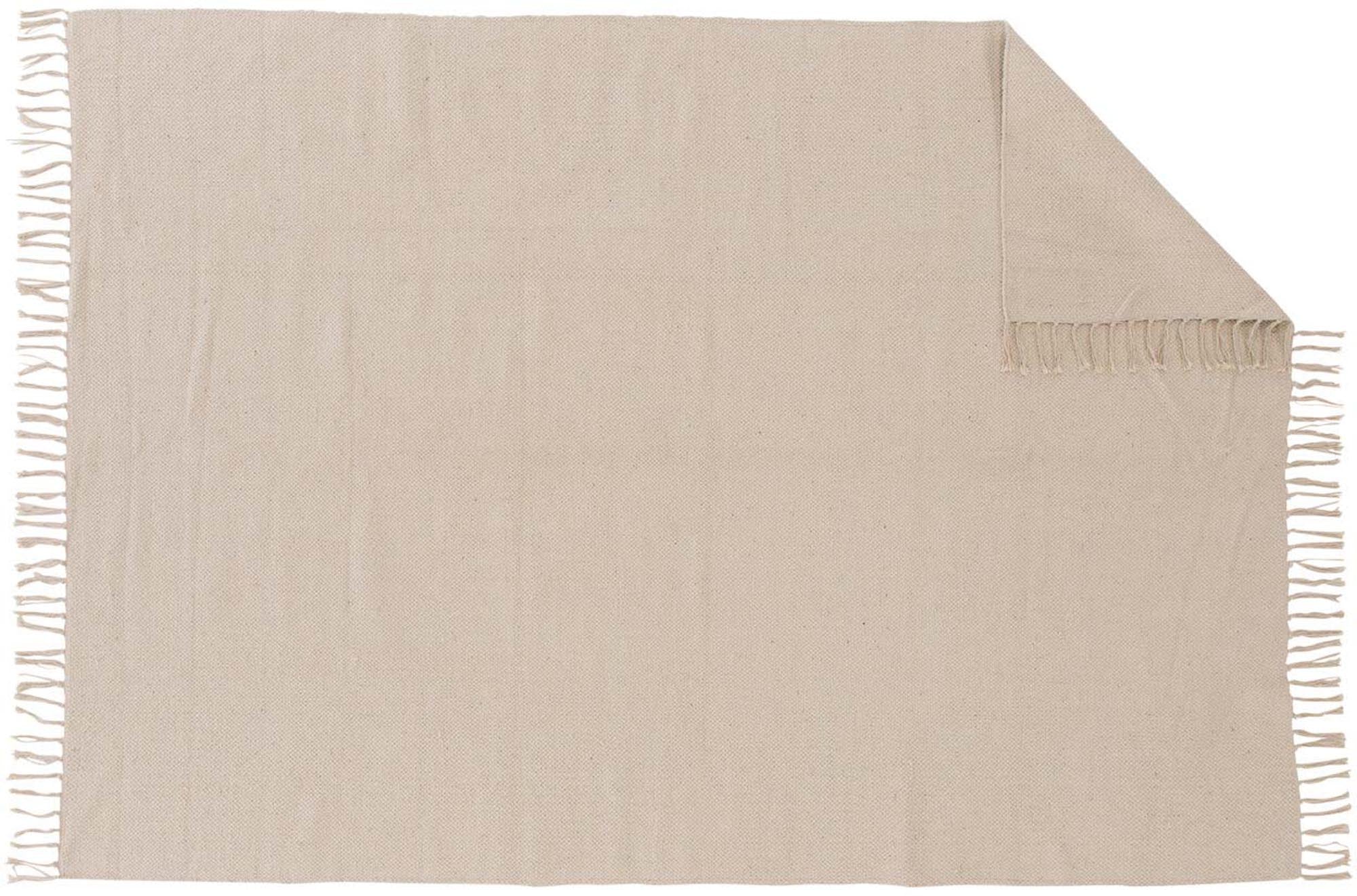 Entdecken Sie den Panipat Teppich von Venture Home: Hochwertige Materialien, eleganter Champagnerton und vielseitige Einsatzmöglichkeiten für Ihr Zuhause.