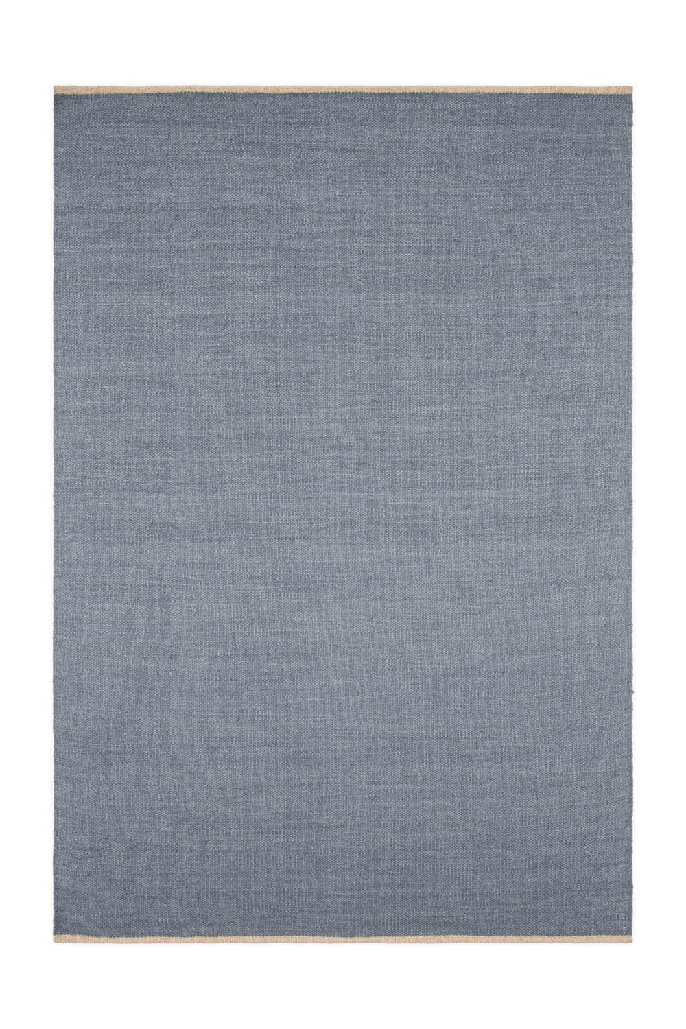 Jaipur Teppich in Blau präsentiert im Onlineshop von KAQTU Design AG. Teppich ist von Venture Home