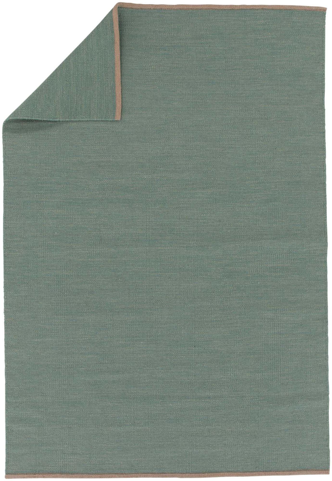 Jaipur Teppich in Grün präsentiert im Onlineshop von KAQTU Design AG. Teppich ist von Venture Home