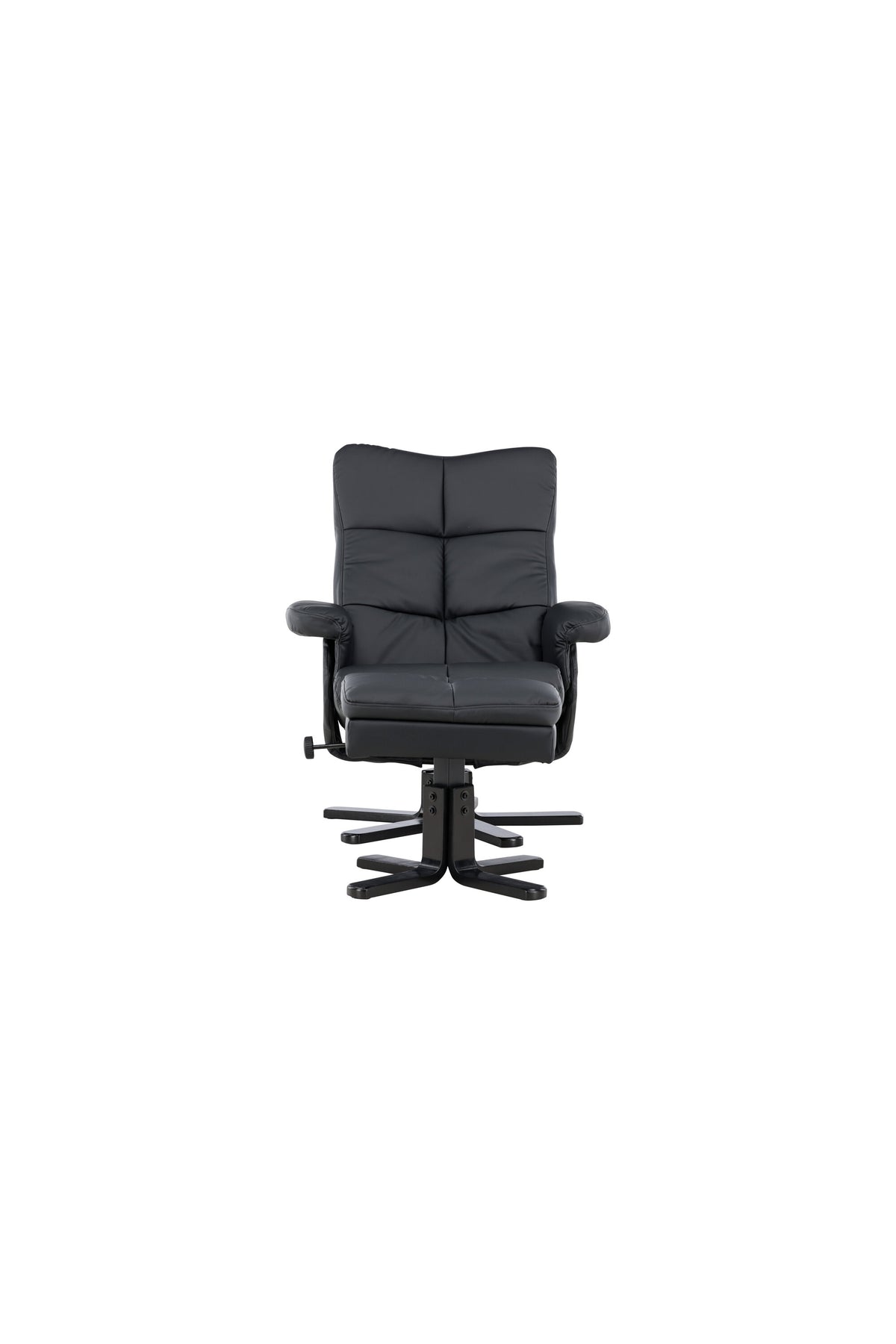 Sven Sessel in Schwarz präsentiert im Onlineshop von KAQTU Design AG. Sessel mit Armlehnen ist von Venture Home