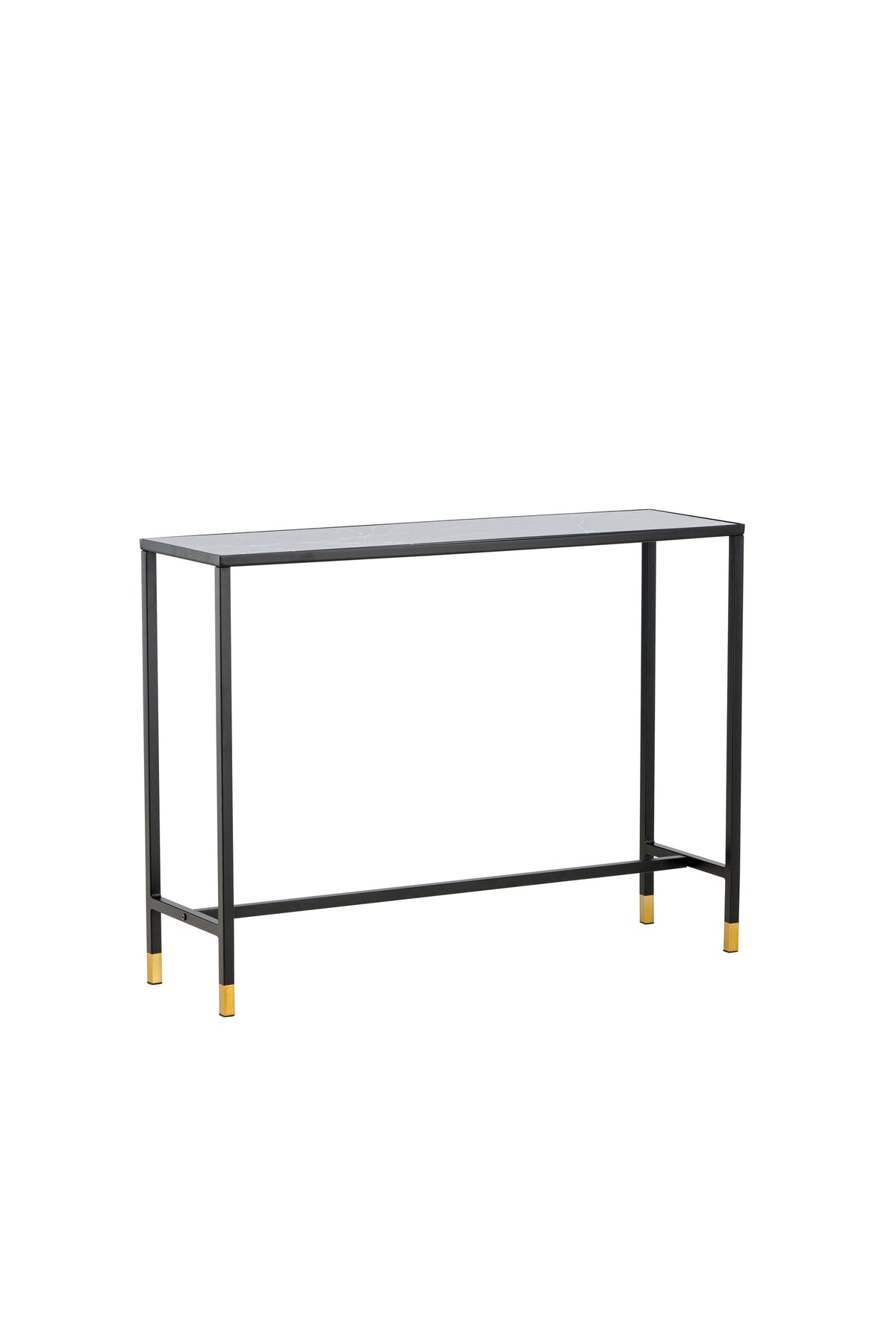 Dipp Beistelltisch in Schwarz/Gold präsentiert im Onlineshop von KAQTU Design AG. Beistelltisch ist von Venture Home