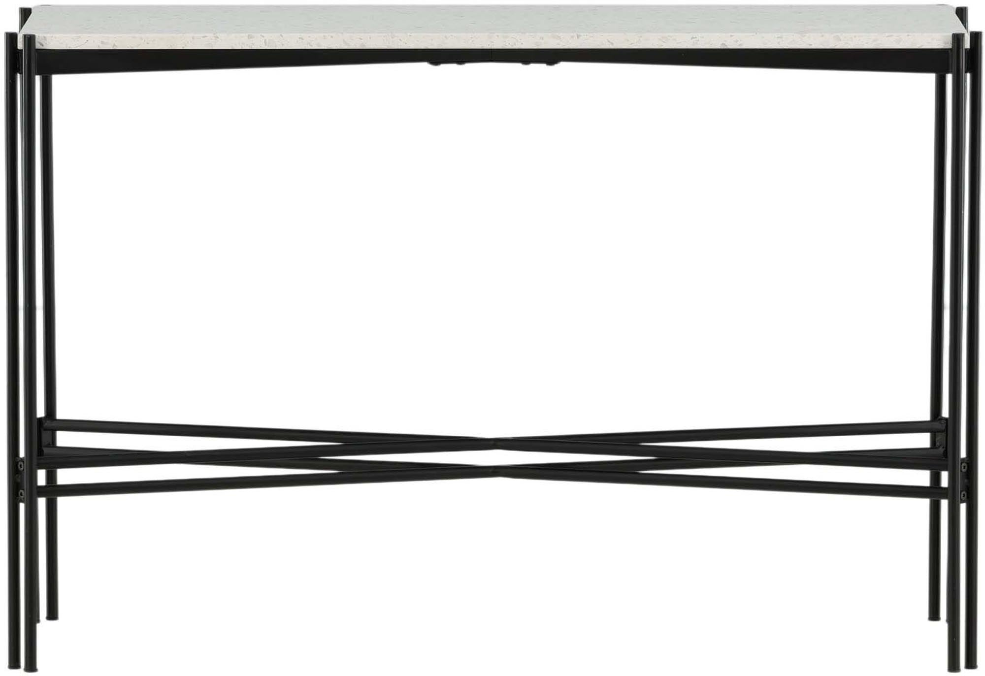 Razzia Beistelltisch: Terrazzo trifft auf minimalistisches Design.