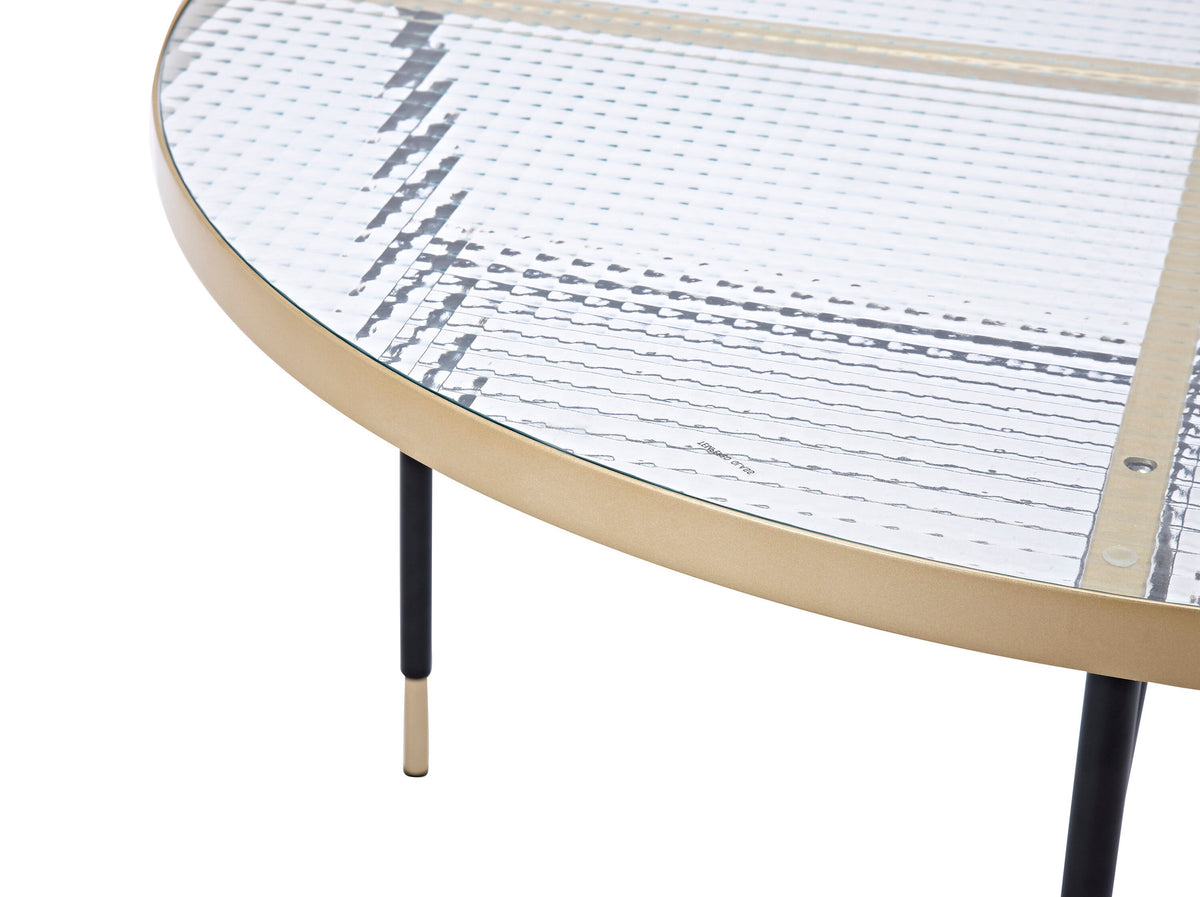 Bubbles Beistelltisch in Gold präsentiert im Onlineshop von KAQTU Design AG. Beistelltisch ist von Venture Home