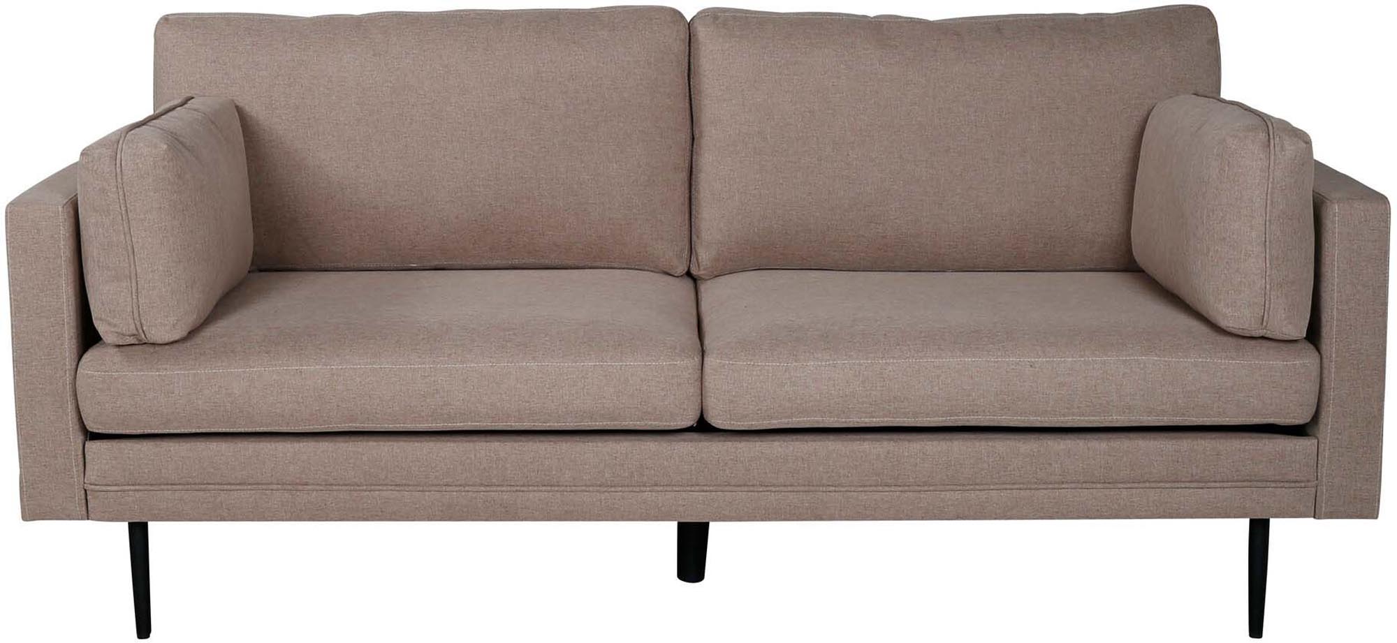 Boom Sofa in Braun/Schwarz präsentiert im Onlineshop von KAQTU Design AG. 3er Sofa ist von Venture Home