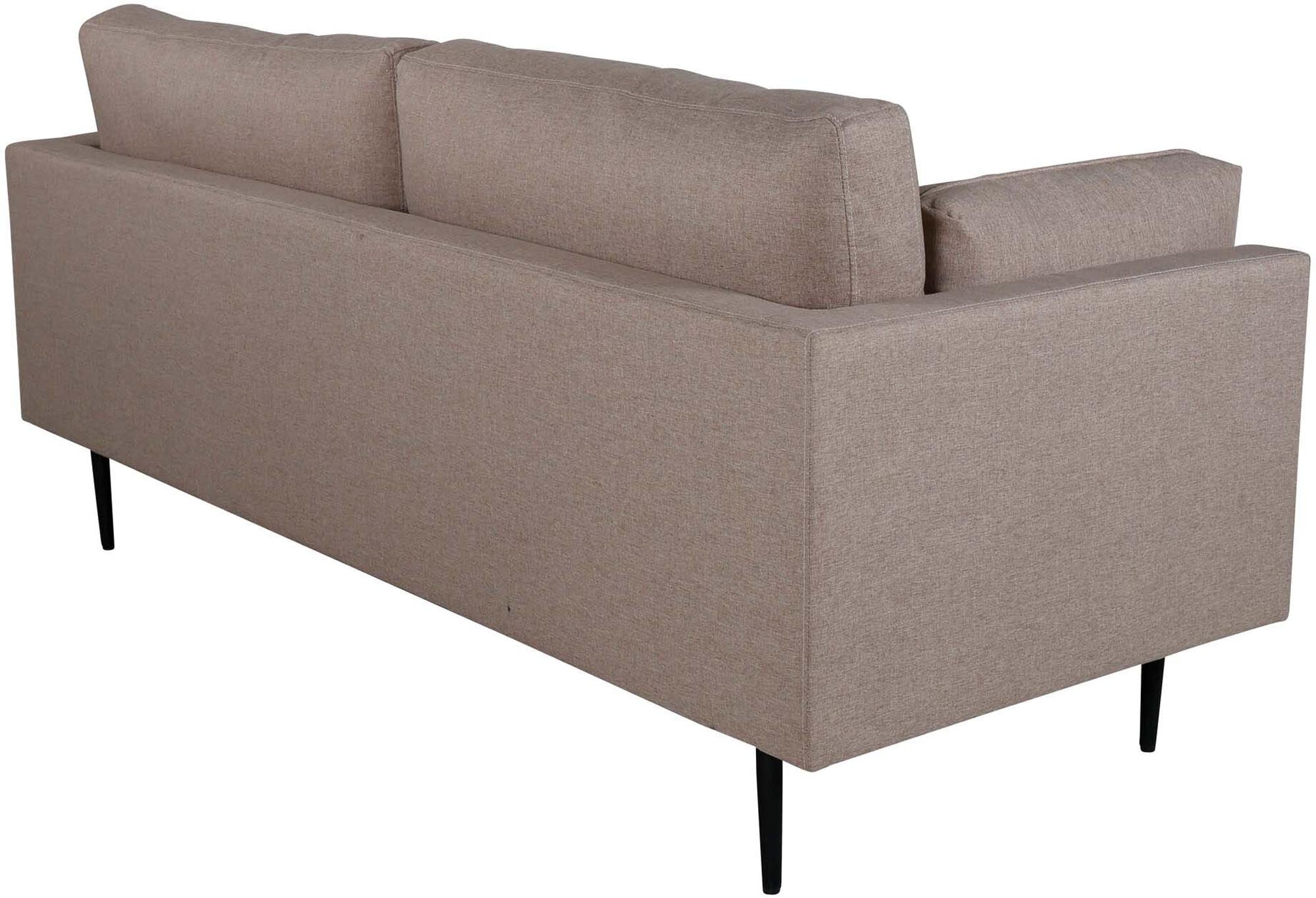 Boom Sofa in Braun/Schwarz präsentiert im Onlineshop von KAQTU Design AG. 3er Sofa ist von Venture Home
