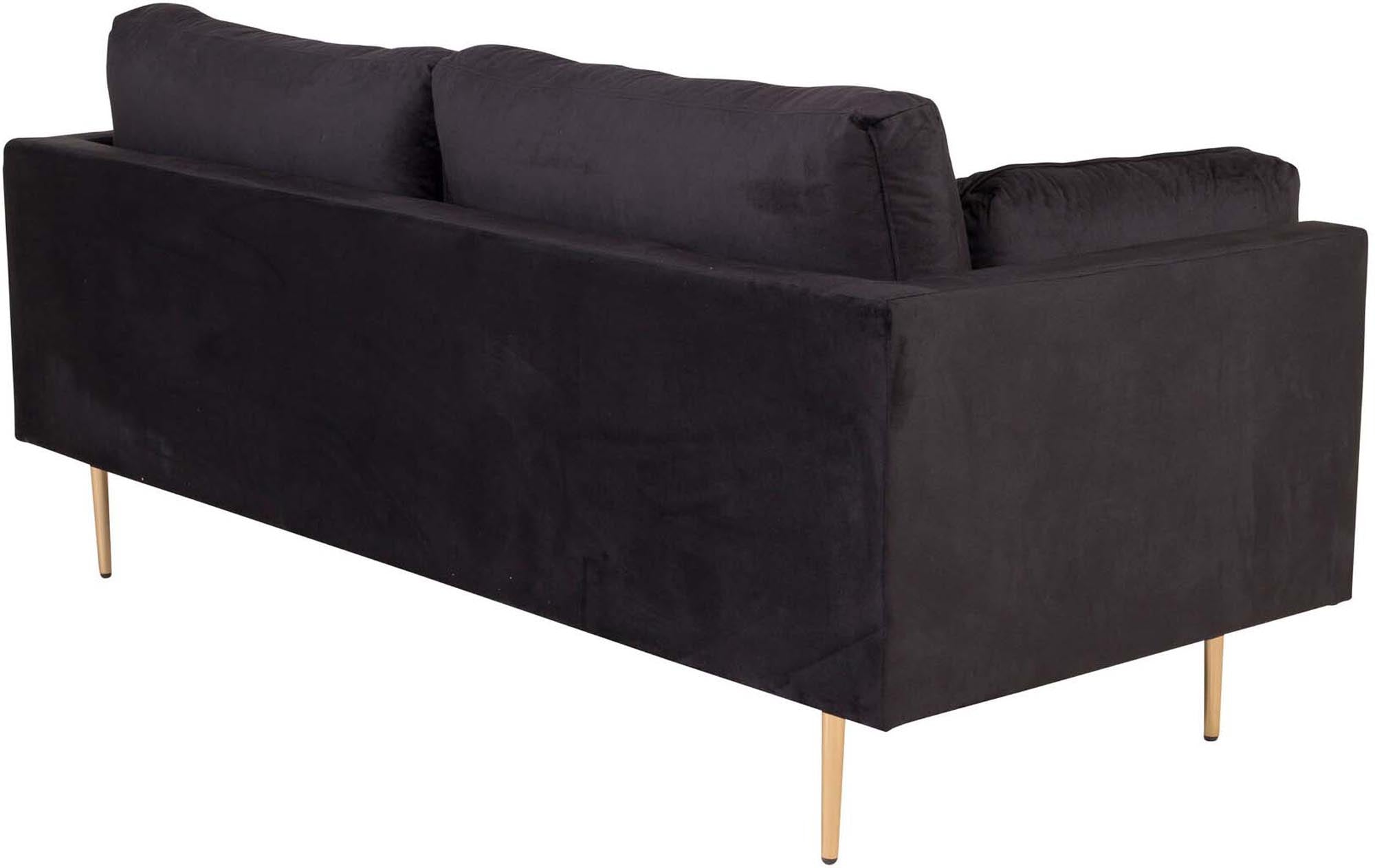Boom Sofa in Schwarz präsentiert im Onlineshop von KAQTU Design AG. 3er Sofa ist von Venture Home