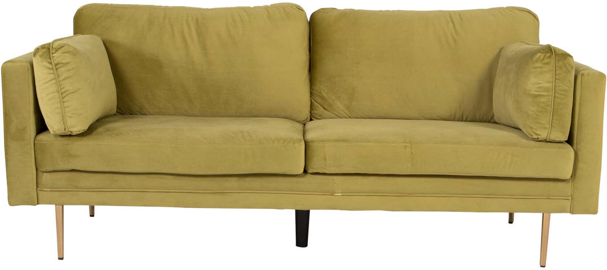 Boom Sofa in Grün präsentiert im Onlineshop von KAQTU Design AG. 3er Sofa ist von Venture Home