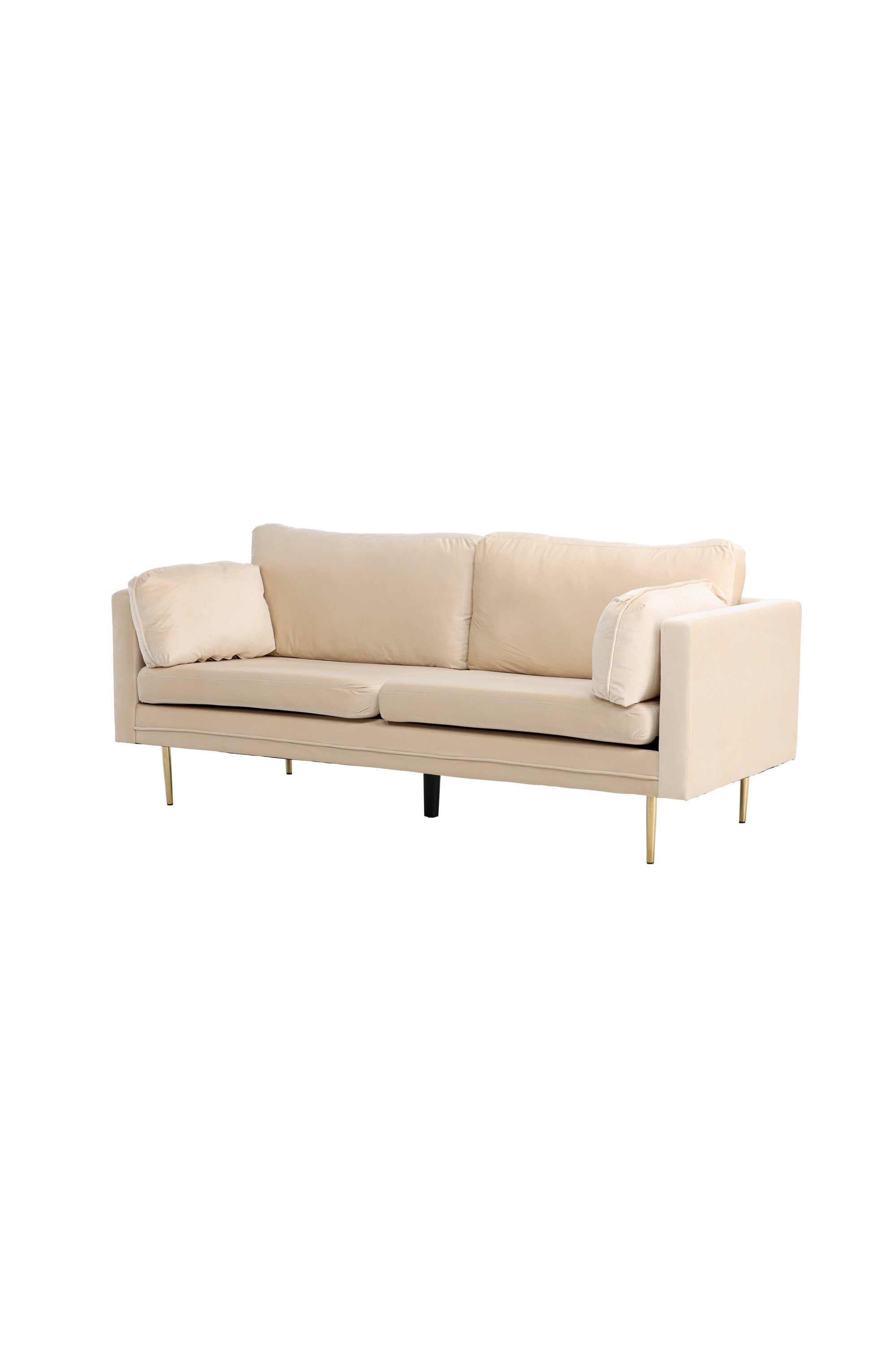 Boom Sofa in Creme präsentiert im Onlineshop von KAQTU Design AG. 3er Sofa ist von Venture Home